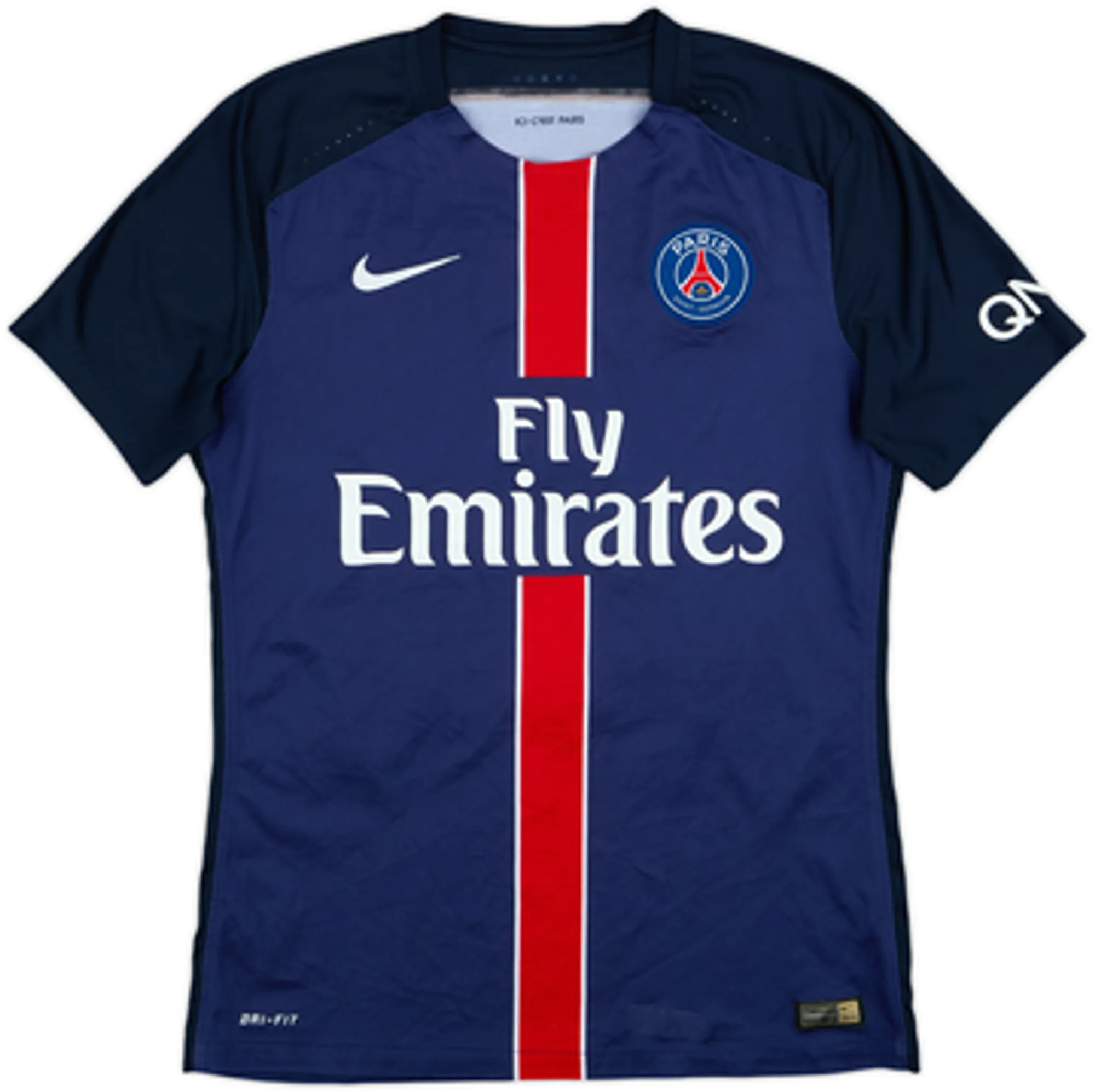 2015-16 Paris Saint-Germain Authentic Home Shirt Verratti #6 - 10/10 - (M)