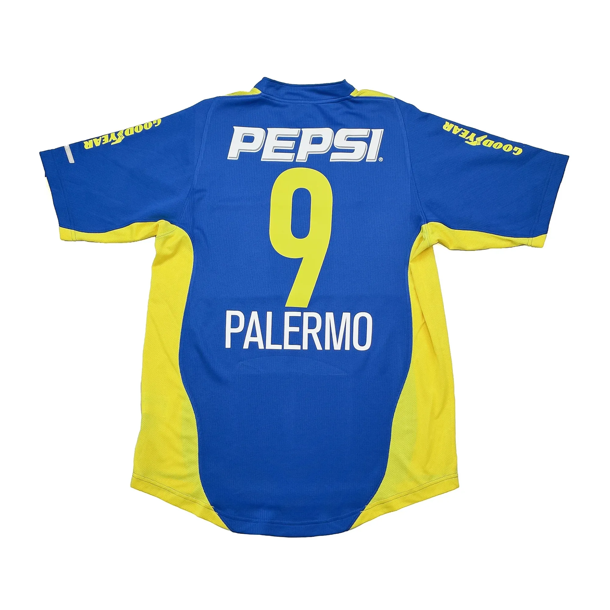 2004/05 Boca Juniors Palermo #9 Home Shirt (M) Nike | Cult Kits