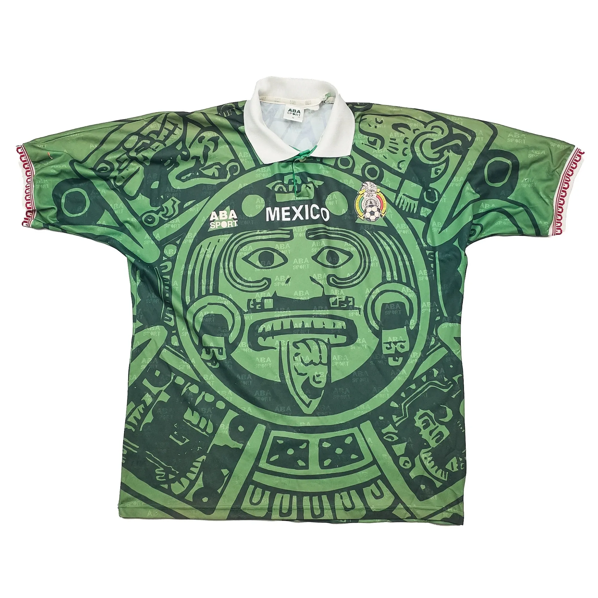 1998 Mexico Home Shirt (L) Aba Sport | Cult Kits