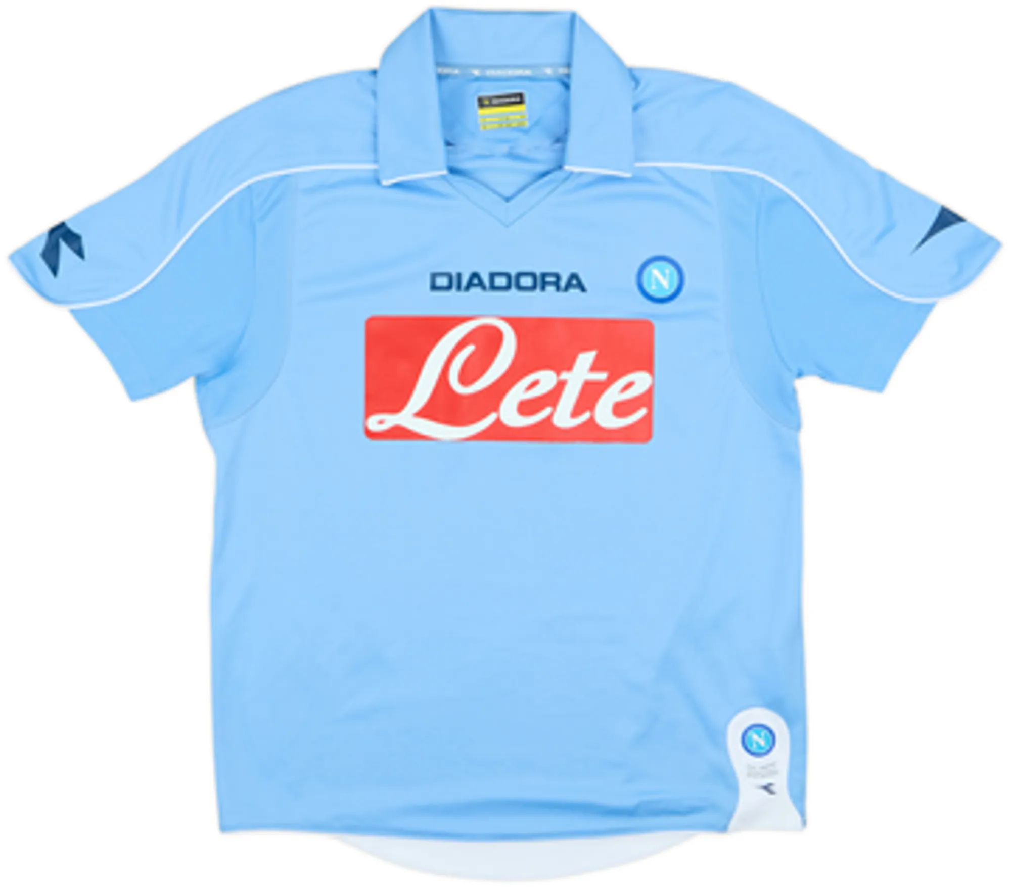 2008-09 Napoli Home Shirt Hamsik #17 - 10/10 - (XS)