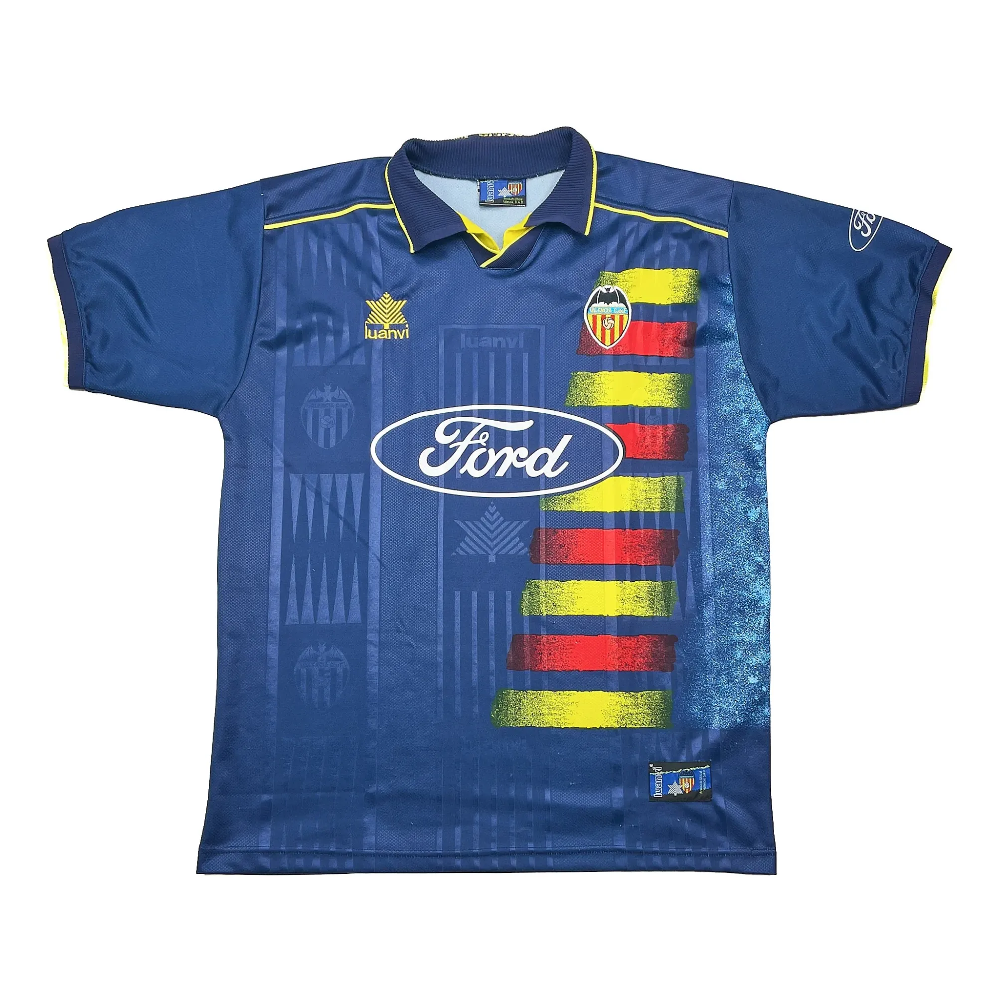 1996/97 Valencia Away Shirt (L) Luanvi