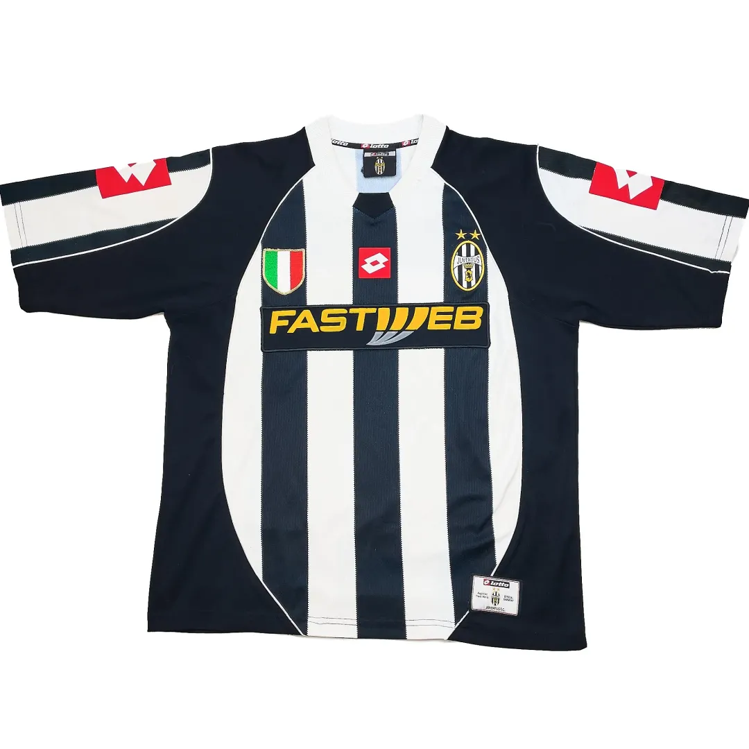 2002/03 Juventus Salas #9 Home Shirt (L) Lotto | CKits