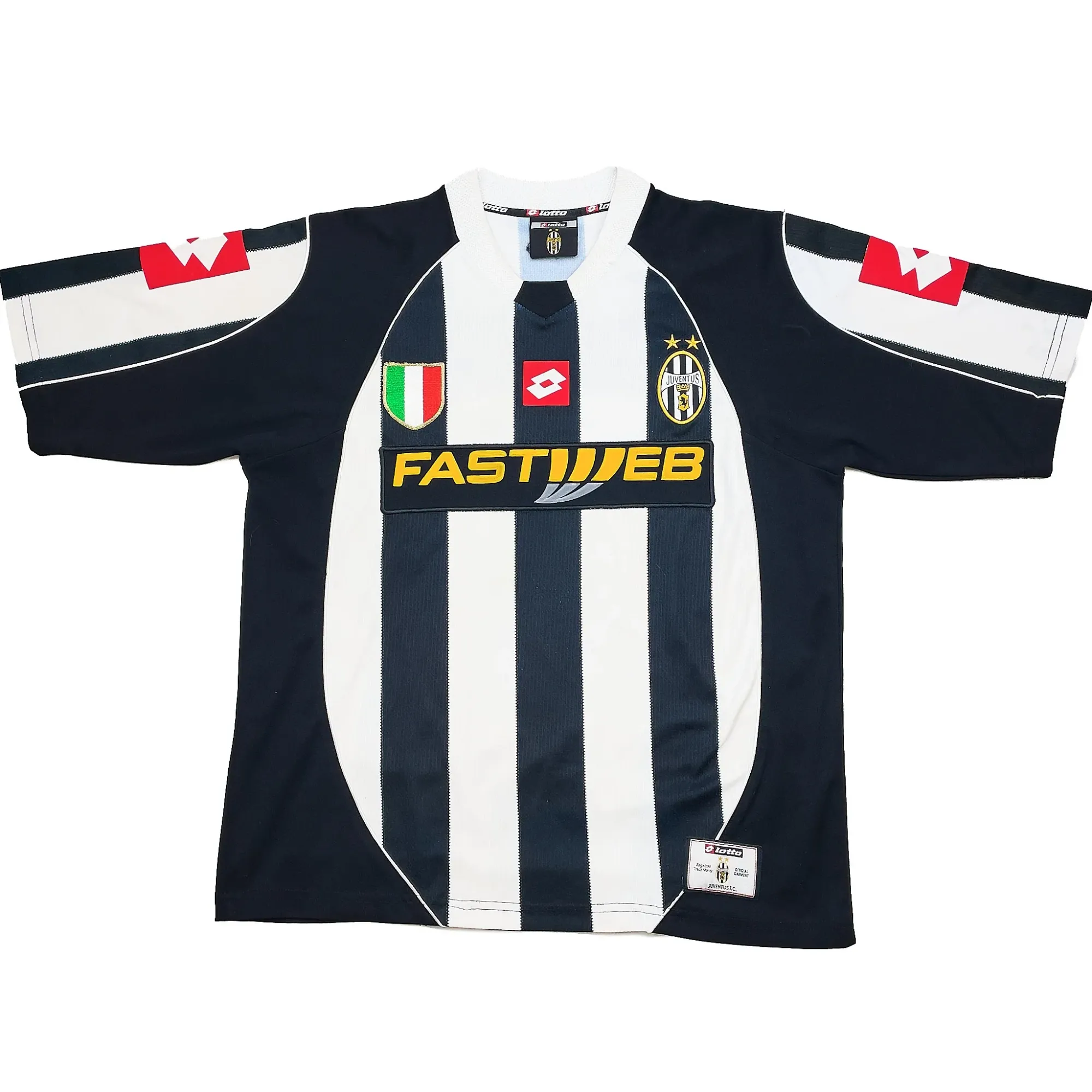2002/03 Juventus Salas #9 Home Shirt (L) Lotto