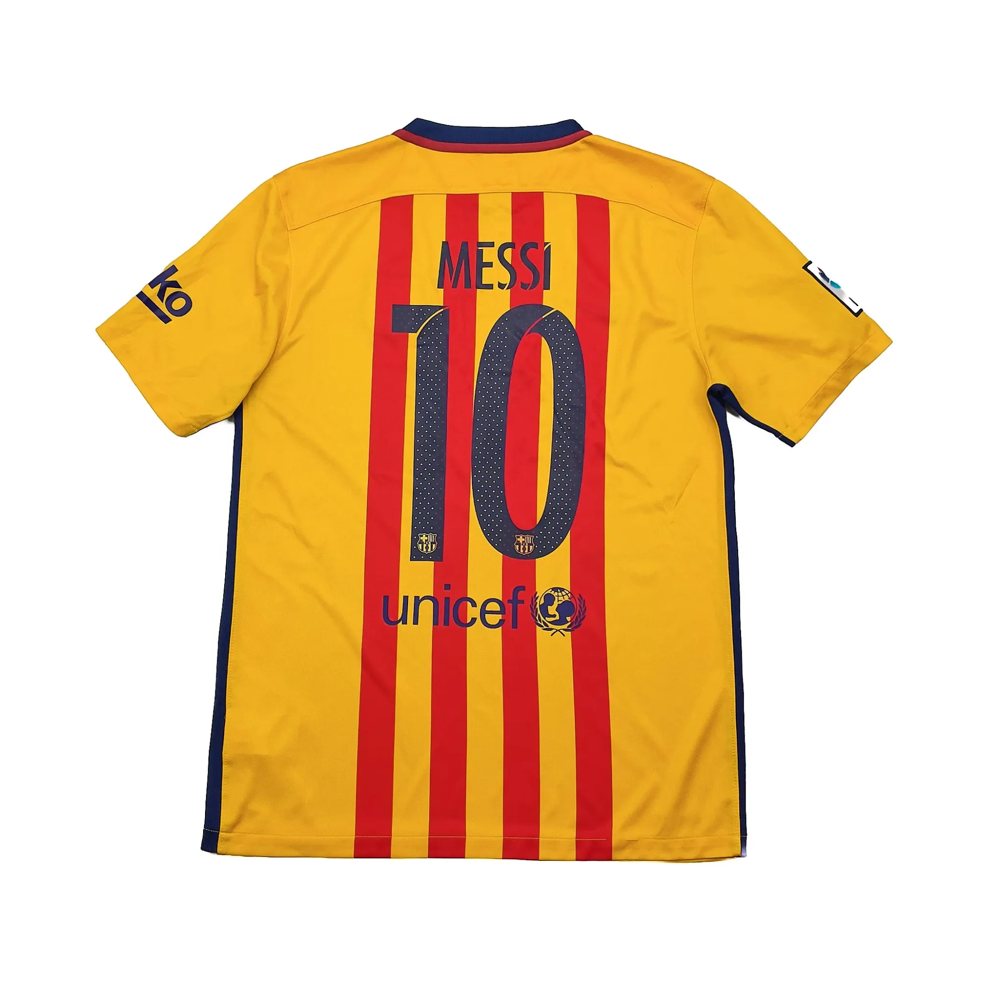 2015/16 Barcelona Messi #10 Away Shirt (M) Nike | Cult Kits
