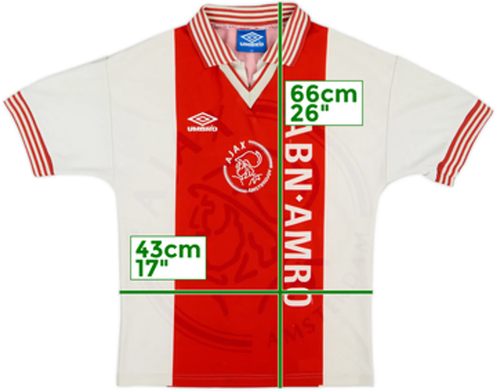 1994-95 Ajax Home Shirt - 6/10 - (XS)