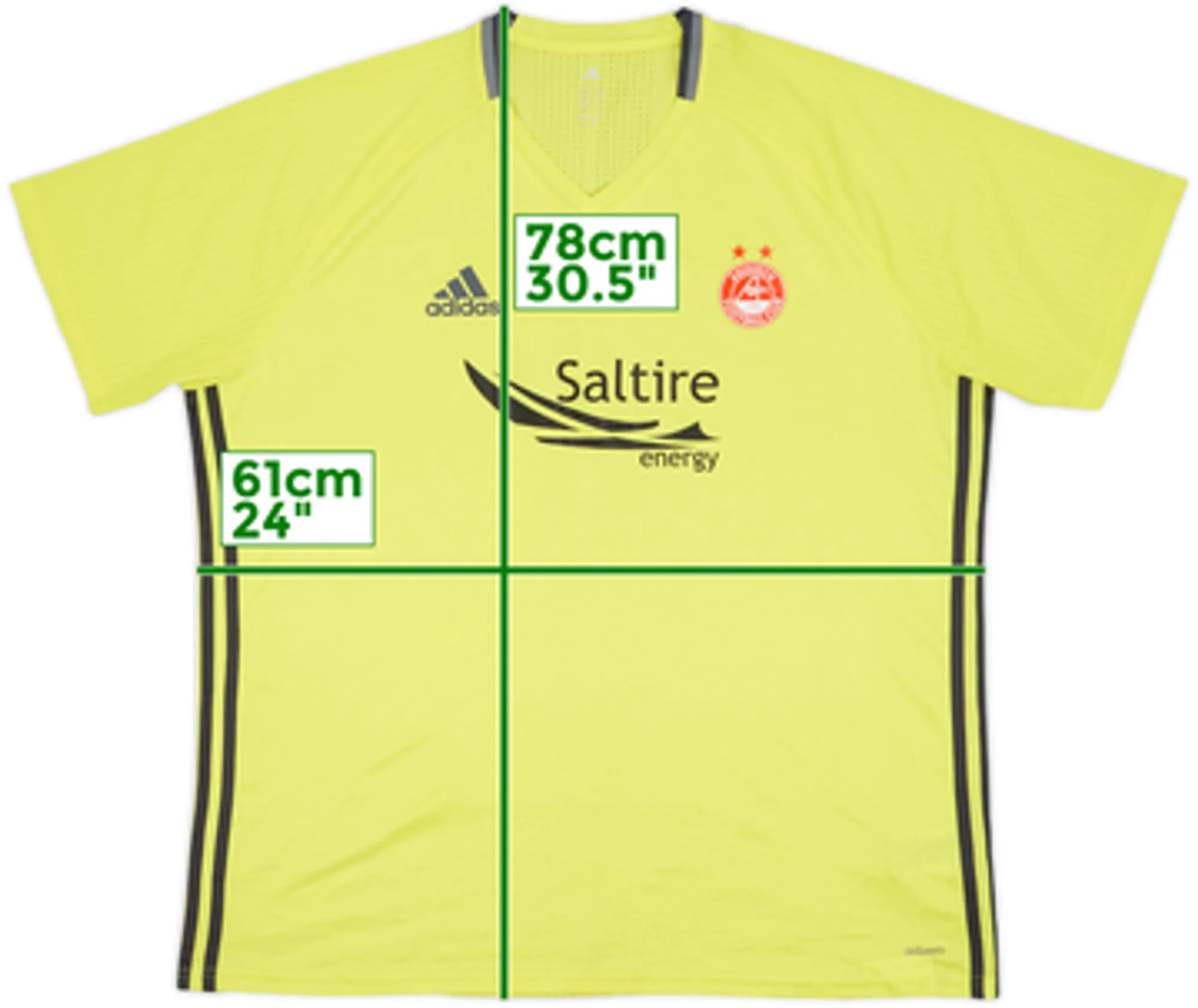 2016-17 Aberdeen adidas Training Shirt - 8/10 - (XXL)