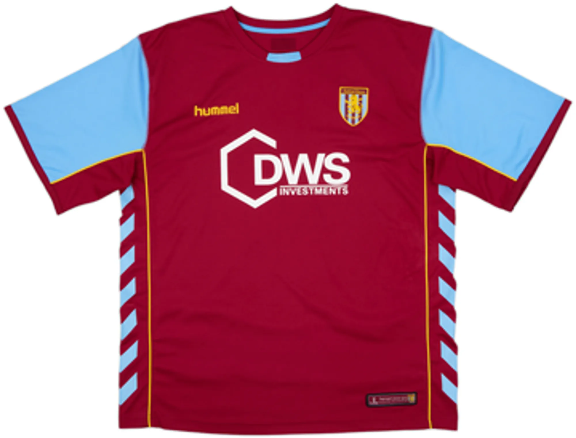 2005-06 Aston Villa Home Shirt Angel #9 - 9/10 - (XL)