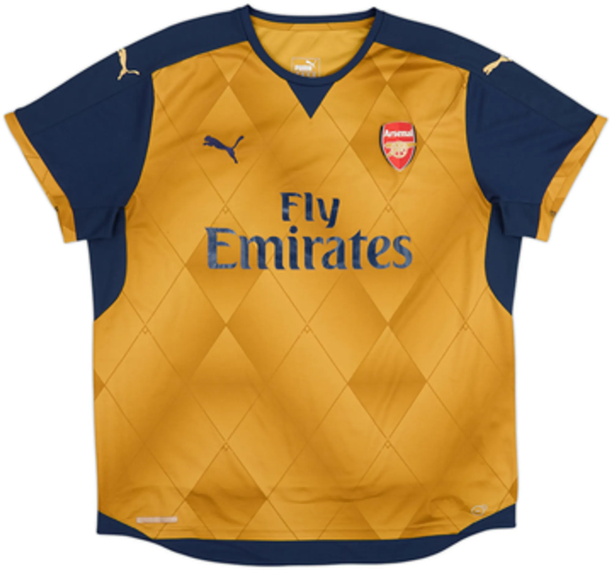 2015-16 Arsenal Away Shirt Arteta #8 - 6/10 - (M)
