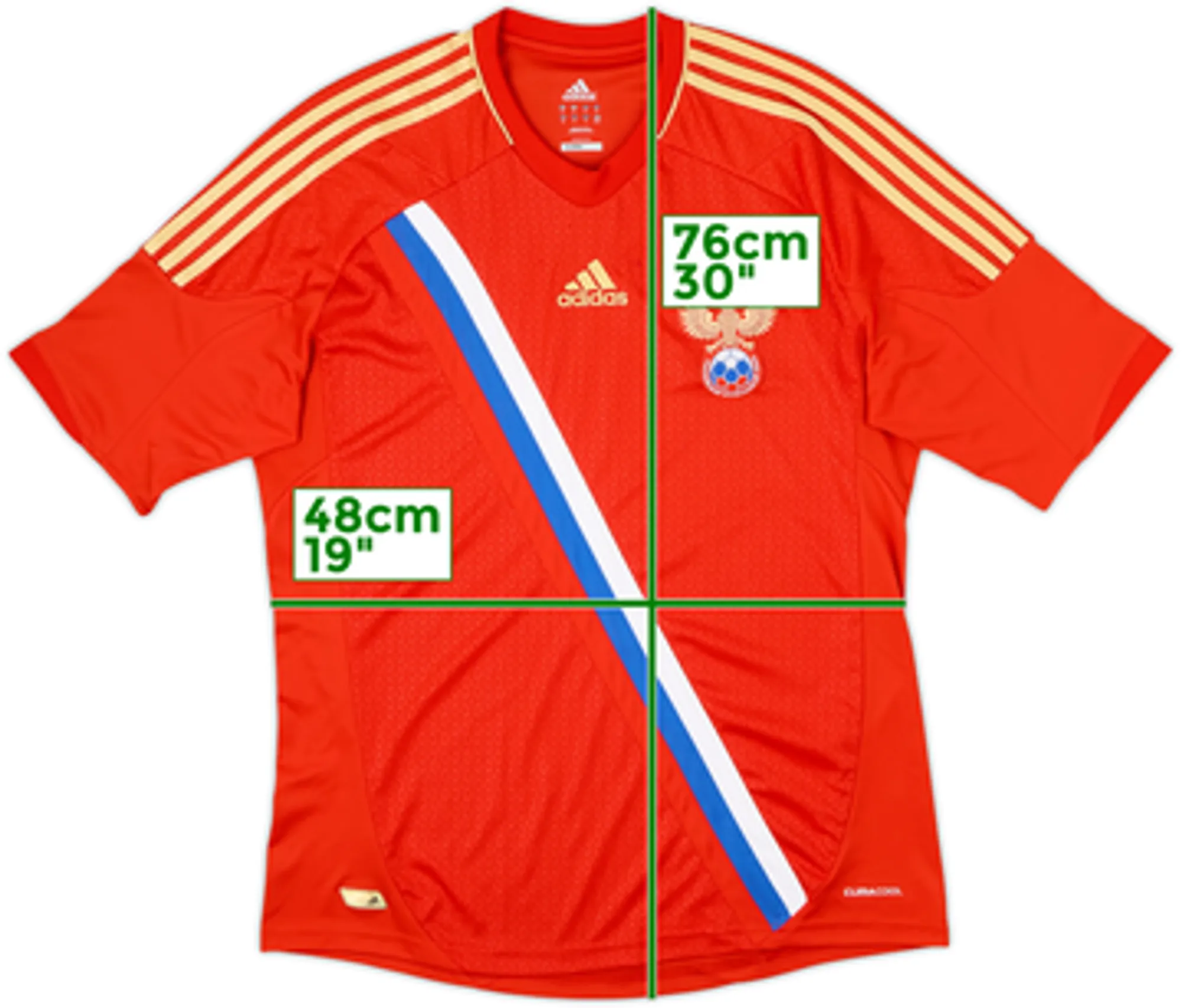 2012-14 Russia Home Shirt - 6/10 - (M)