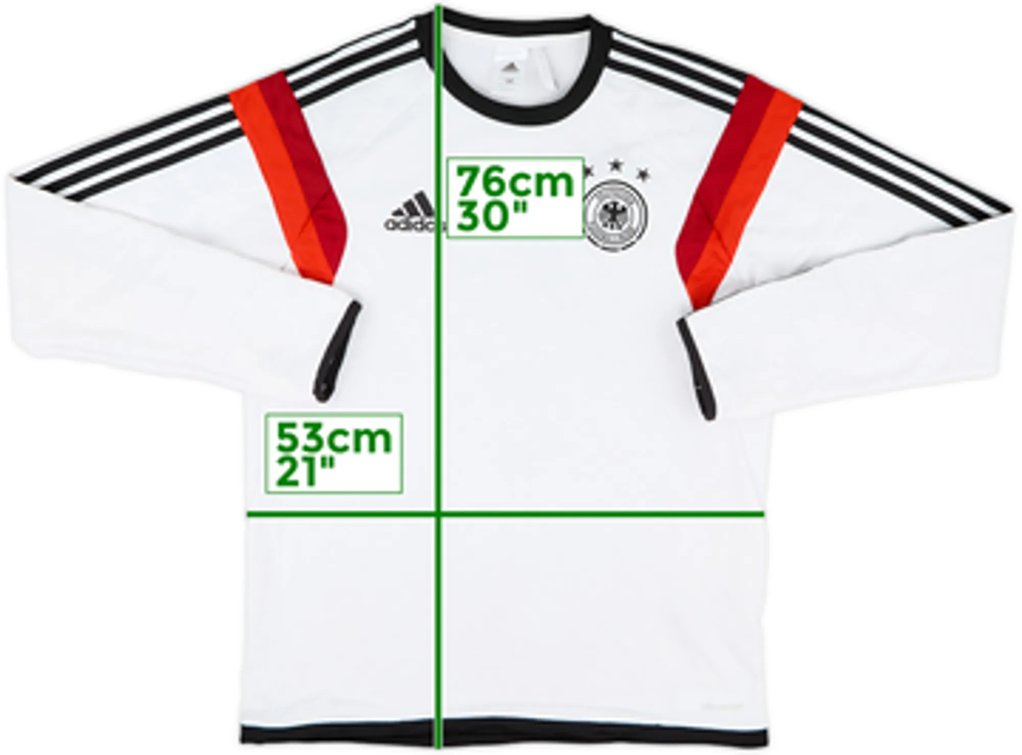 2013-15 Germany adidas Sweat Top - 7/10 - (L)