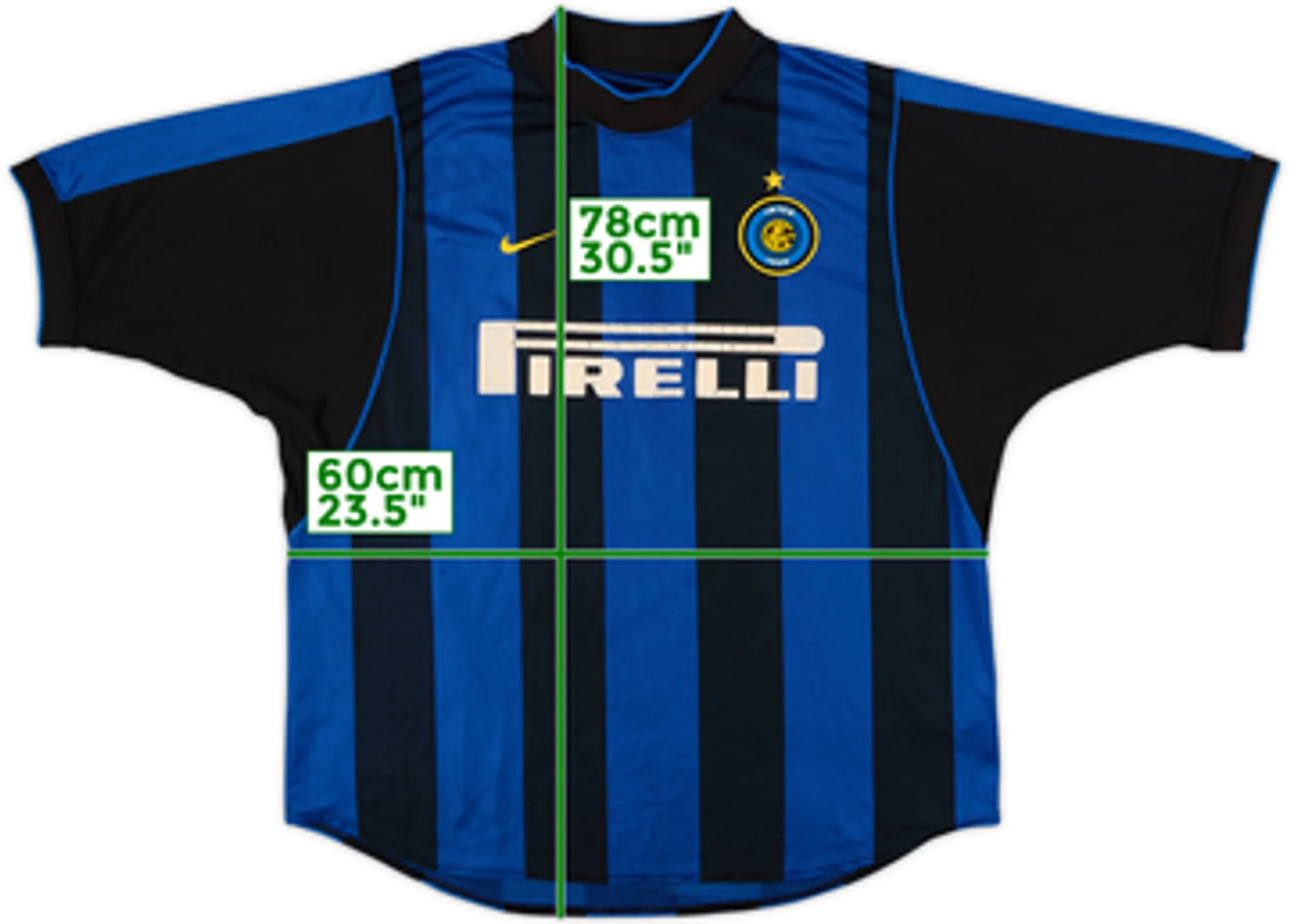 2000-01 Inter Milan Home Shirt - 5/10 - (XL)