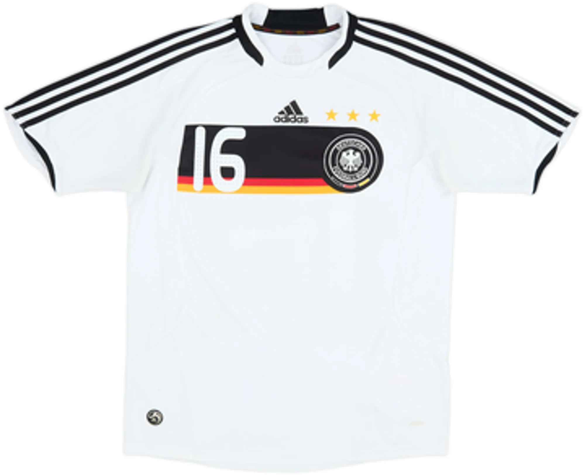 2008-09 Germany Home Shirt Lahm #16 - 7/10 - (XL)