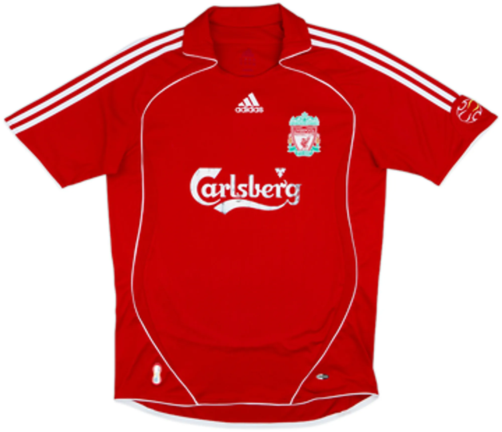2006-08 Liverpool Home Shirt Alonso #14 - 5/10 - (M)