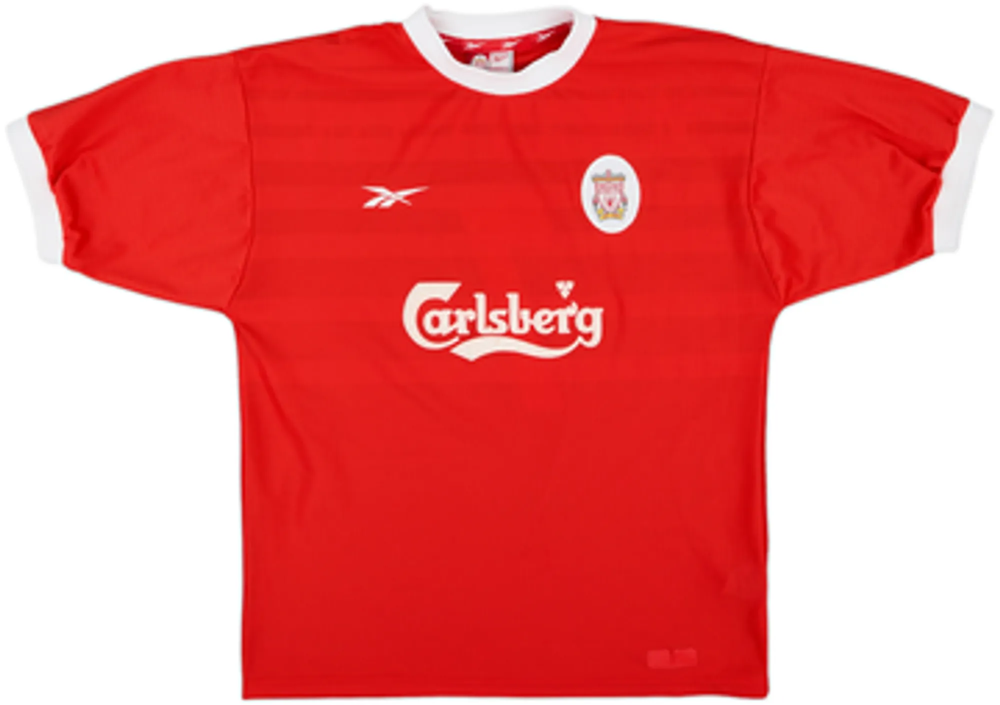 1998-00 Liverpool Home Shirt McManaman #7 - 6/10 - (L)