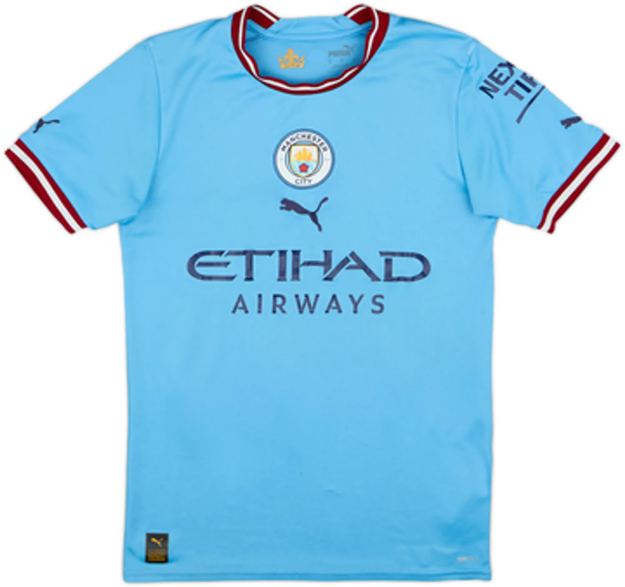 2022-23 Manchester City Home Shirt Haaland #9 - 6/10 - (XS)