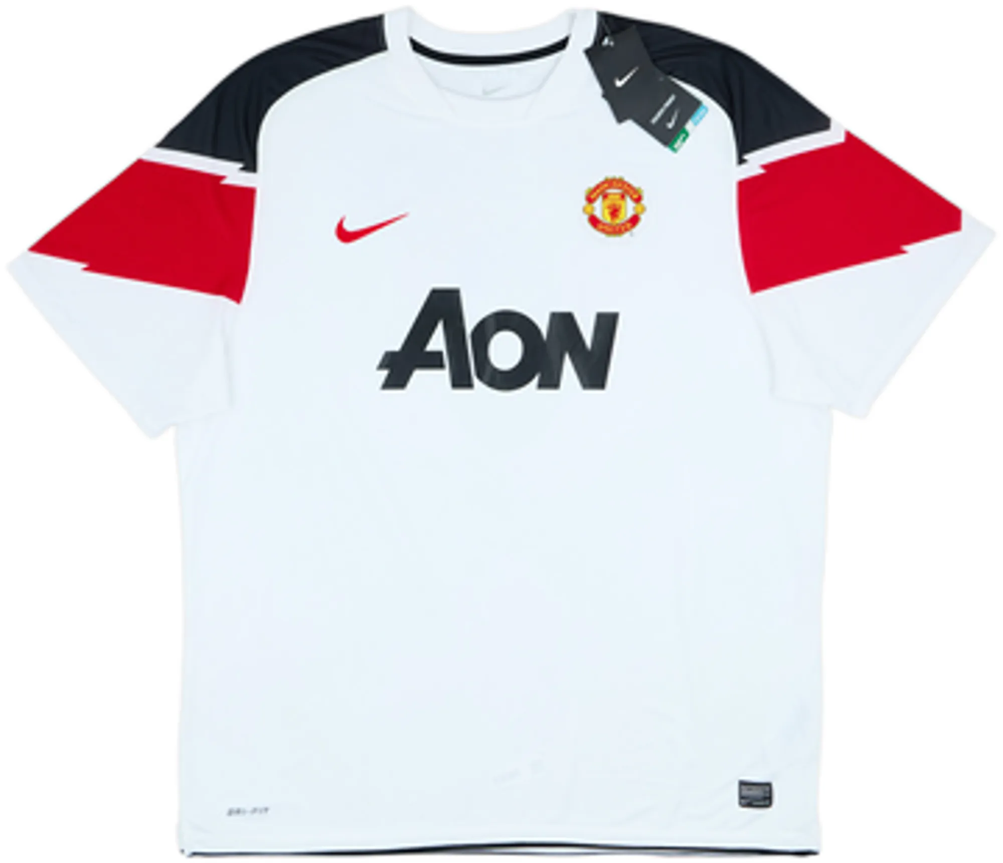 2010-12 Manchester United Away Shirt Berbatov #9 (XXL)