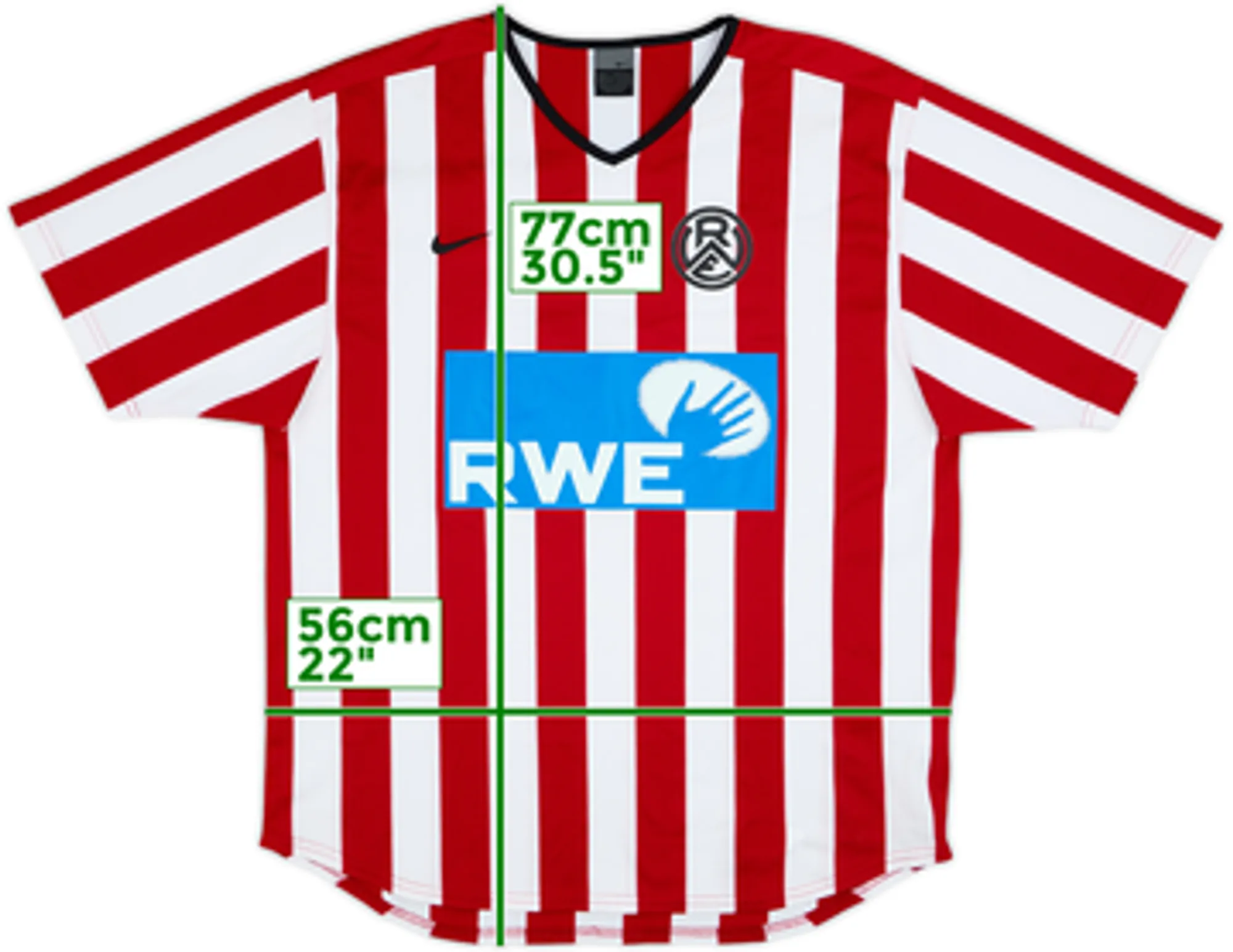 2002-03 Rot-Weiss Essen Home Shirt - 9/10 - (L)