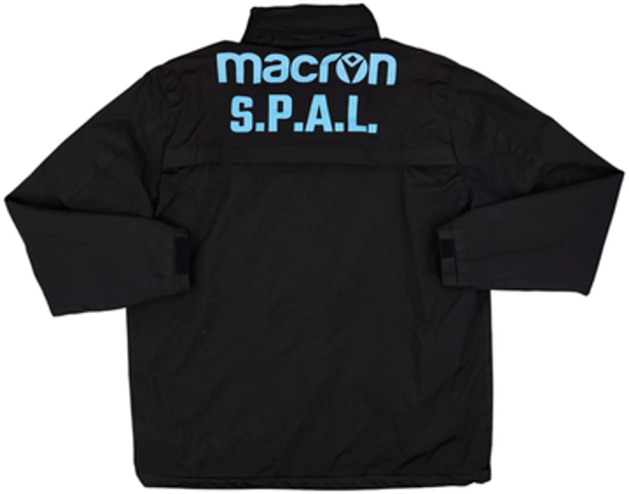 2017-18 SPAL Staff Issue Macron Hooded Rain Jacket CF - 8/10 - (XXL)