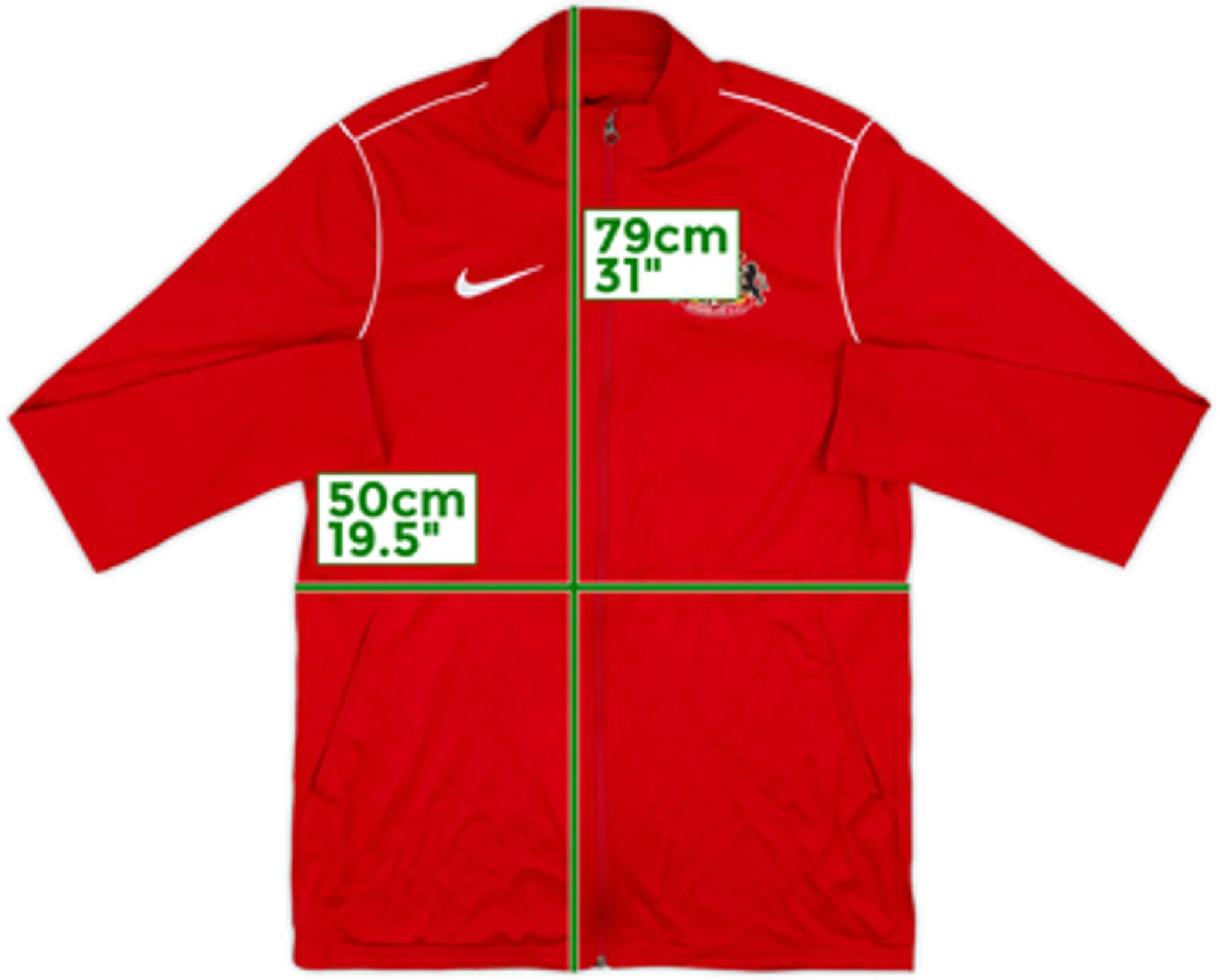 2022-23 Sunderland Nike Track Jacket - 8/10 - (L)
