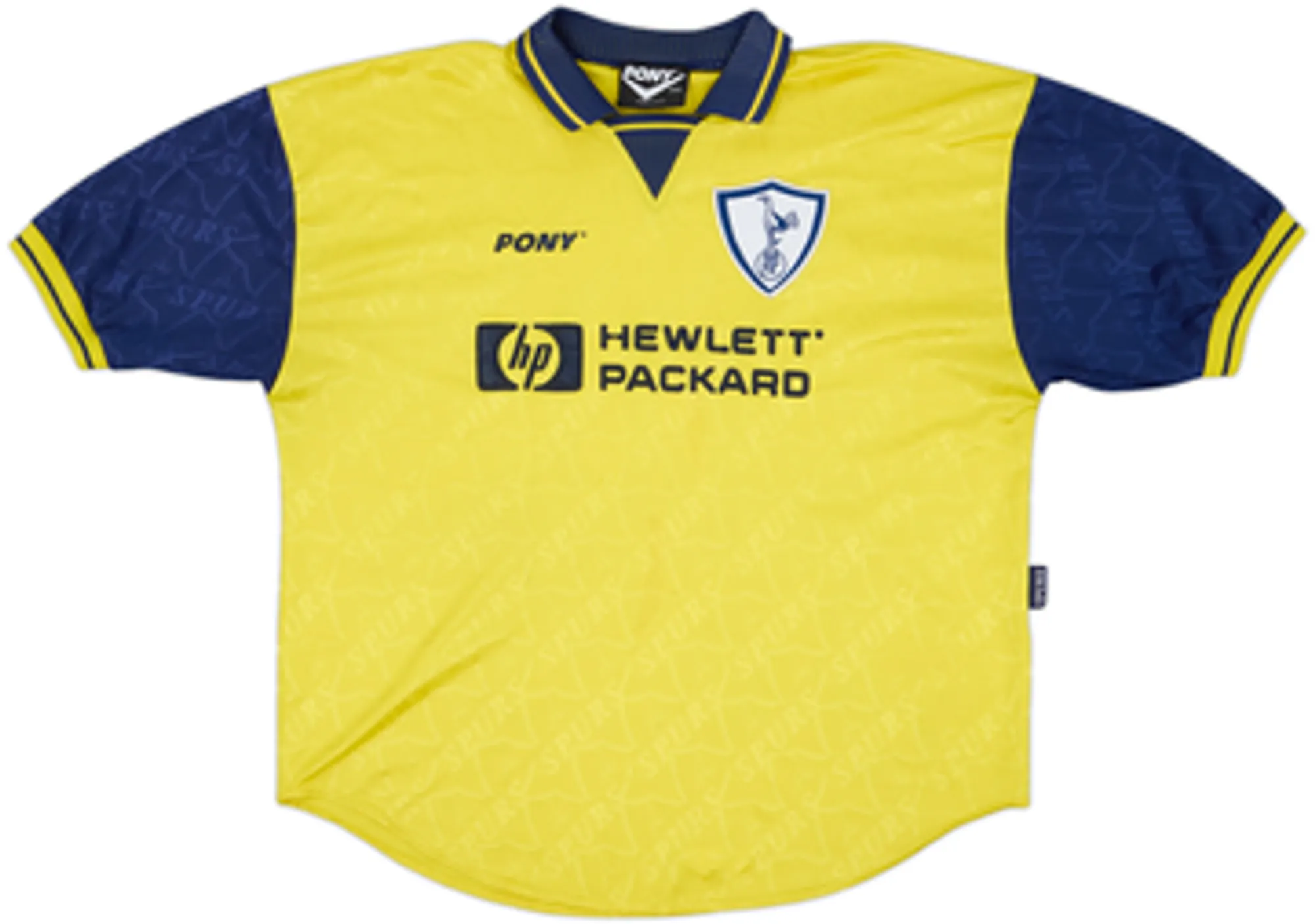 1995-97 Tottenham Third Shirt Sheringham #10 - 7/10 - (XXL)