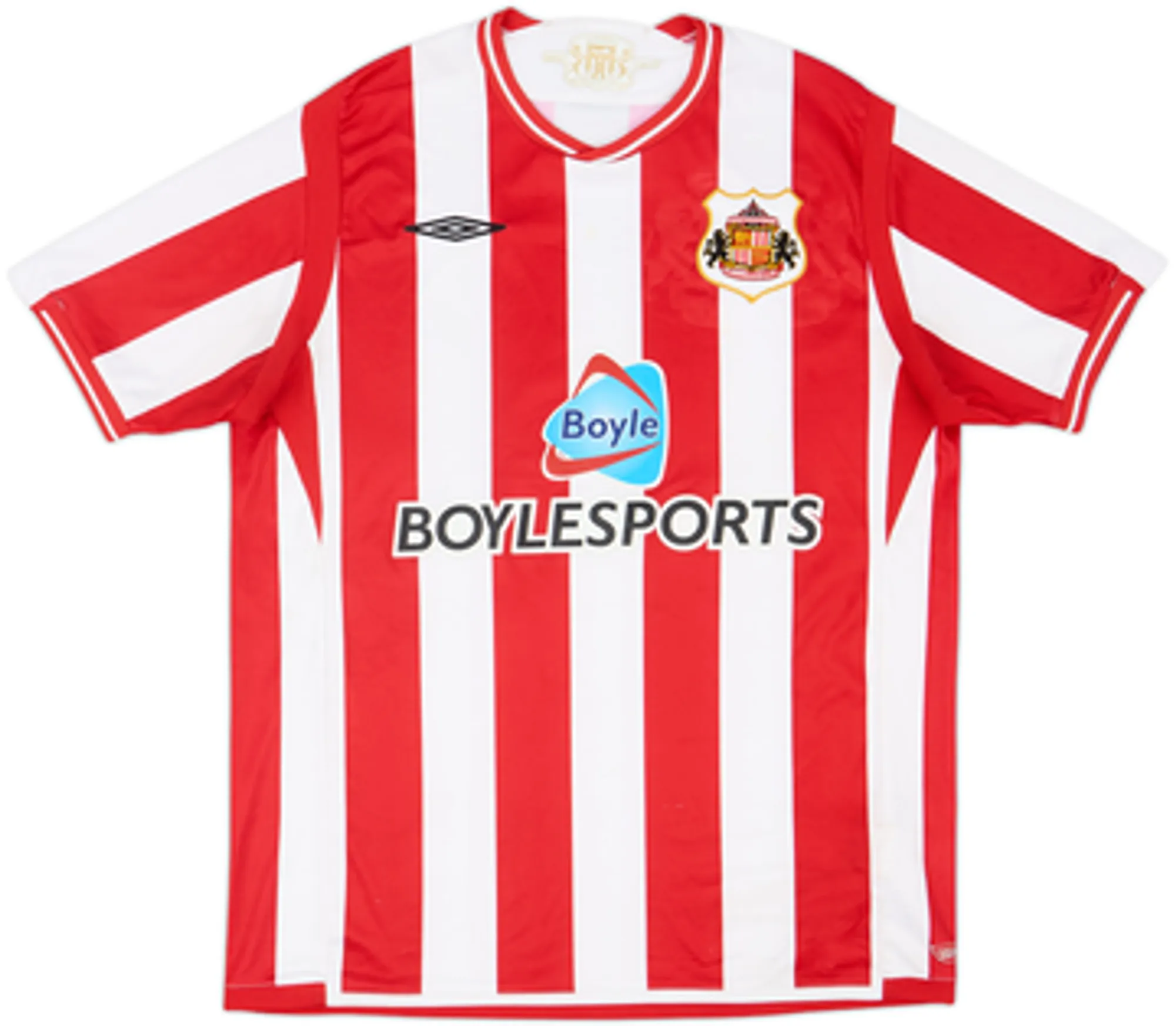 2009-10 Sunderland Home Shirt Yorke #19 - 7/10 - (XL)