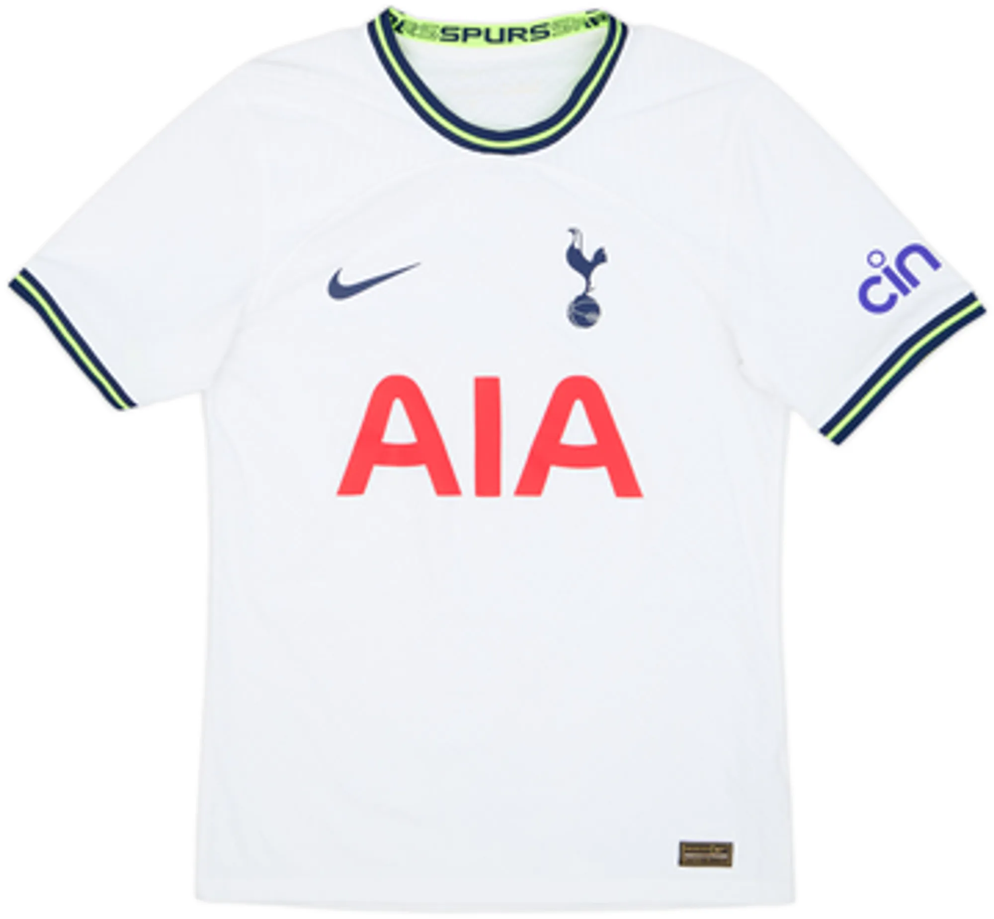 2022-23 Tottenham Authentic Home Shirt Son #7 - 8/10 - (S)
