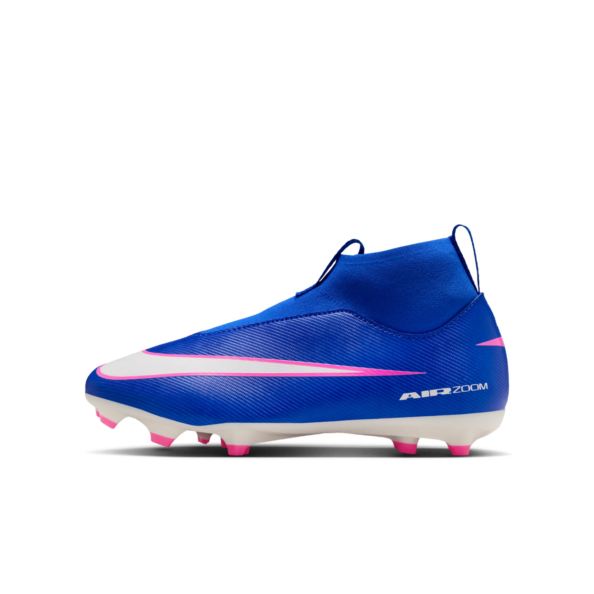 Nike Jr. Mercurial Superfly 10 Academy Younger/Older Kids' Multi-Ground High-Top Football Boot - Blue