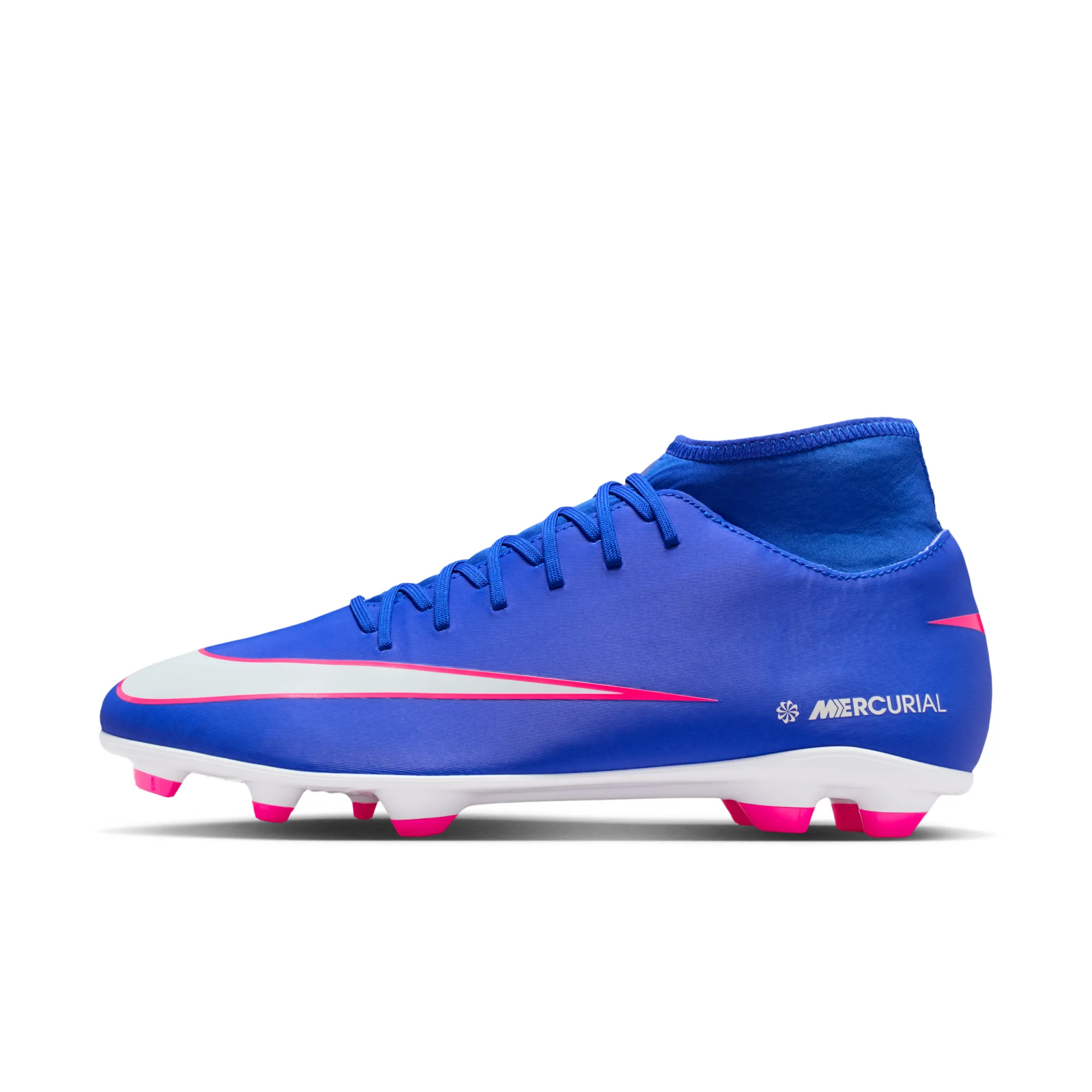 Nike Mercurial Superfly 10 Club Multi-Ground High-Top Football Boot - Blue