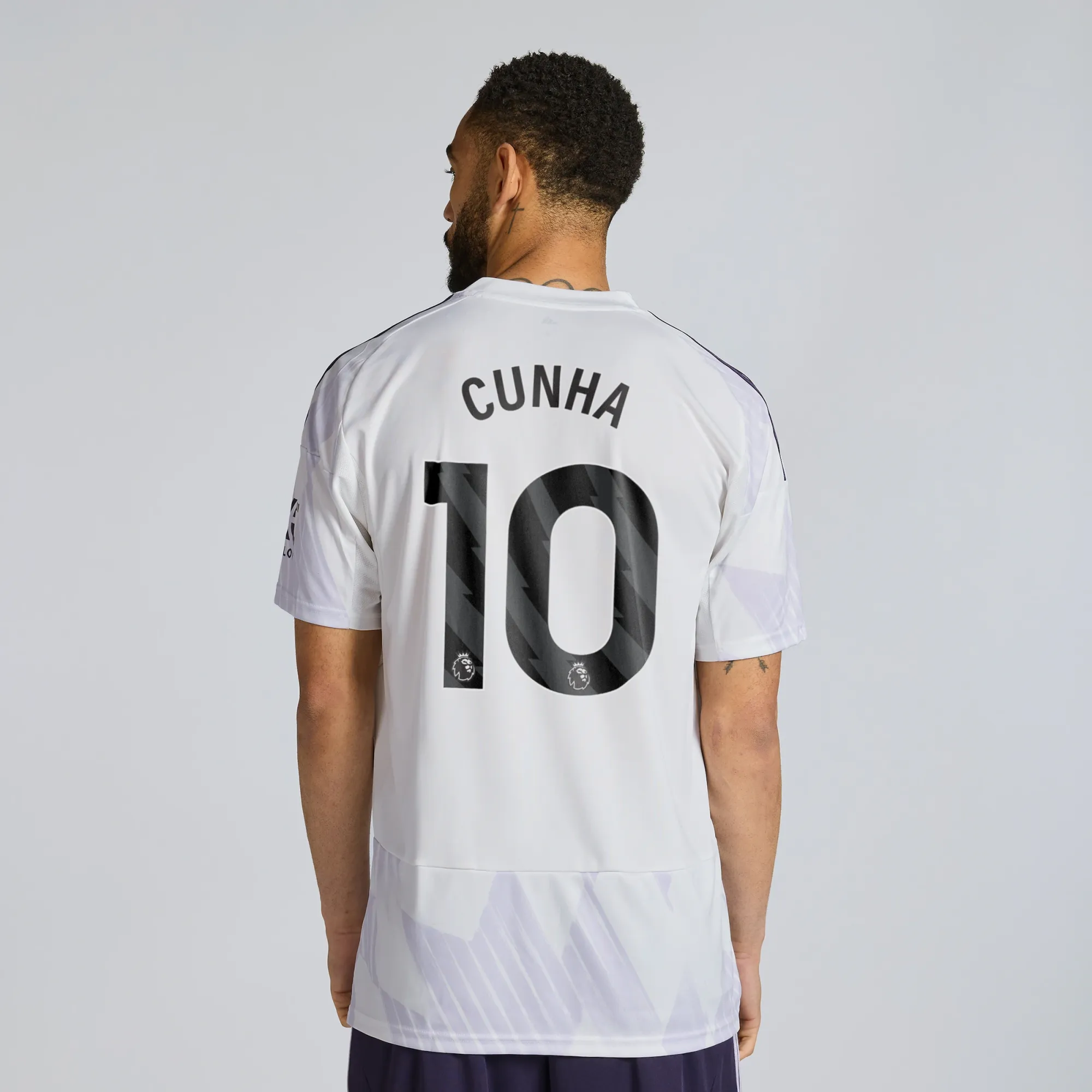 Manchester United 25/26 Away Jersey with Cunha 10 EPL Printing & Badge