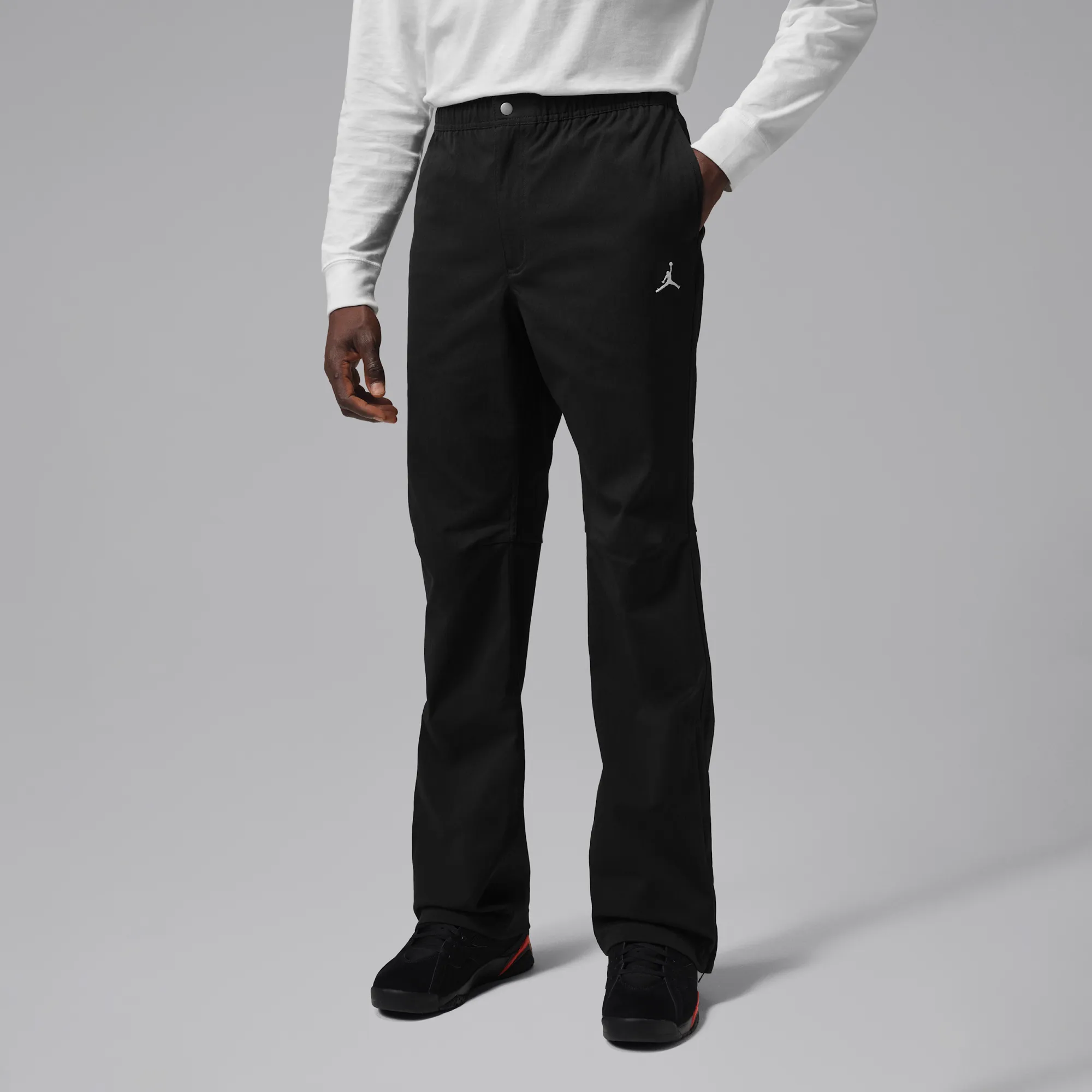 Nike Jordan Flight Essentials Men's Trousers - Black - Nylon