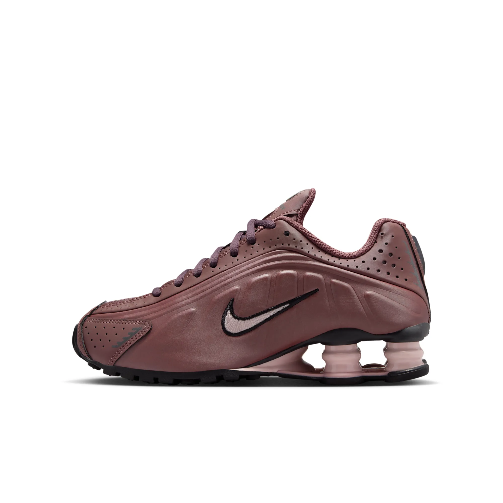 Nike Shox R4 Older Kids' Shoes - Purple