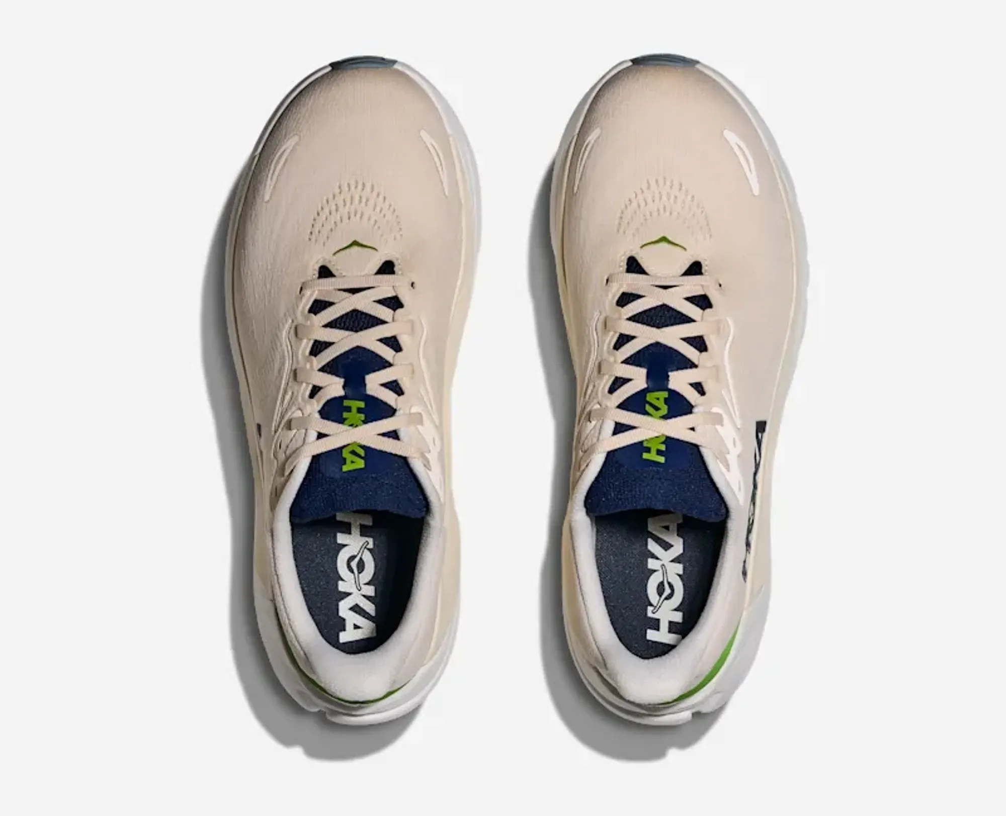 Hoka Men's Arahi 8 Road Running Shoes In Alabaster/Birch