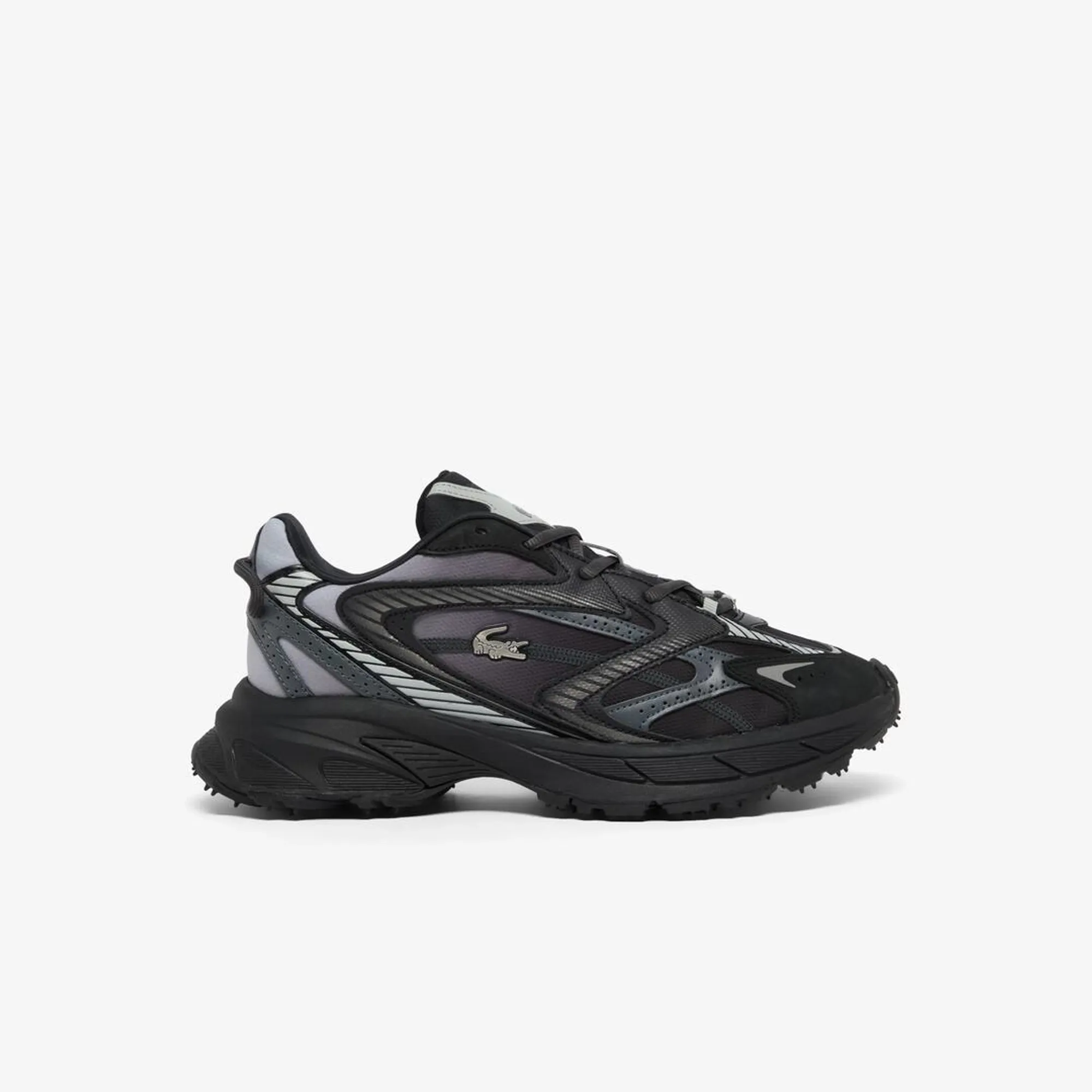 Lacoste Men's L003 Neo Shot Sneakers - Black & Dark Grey