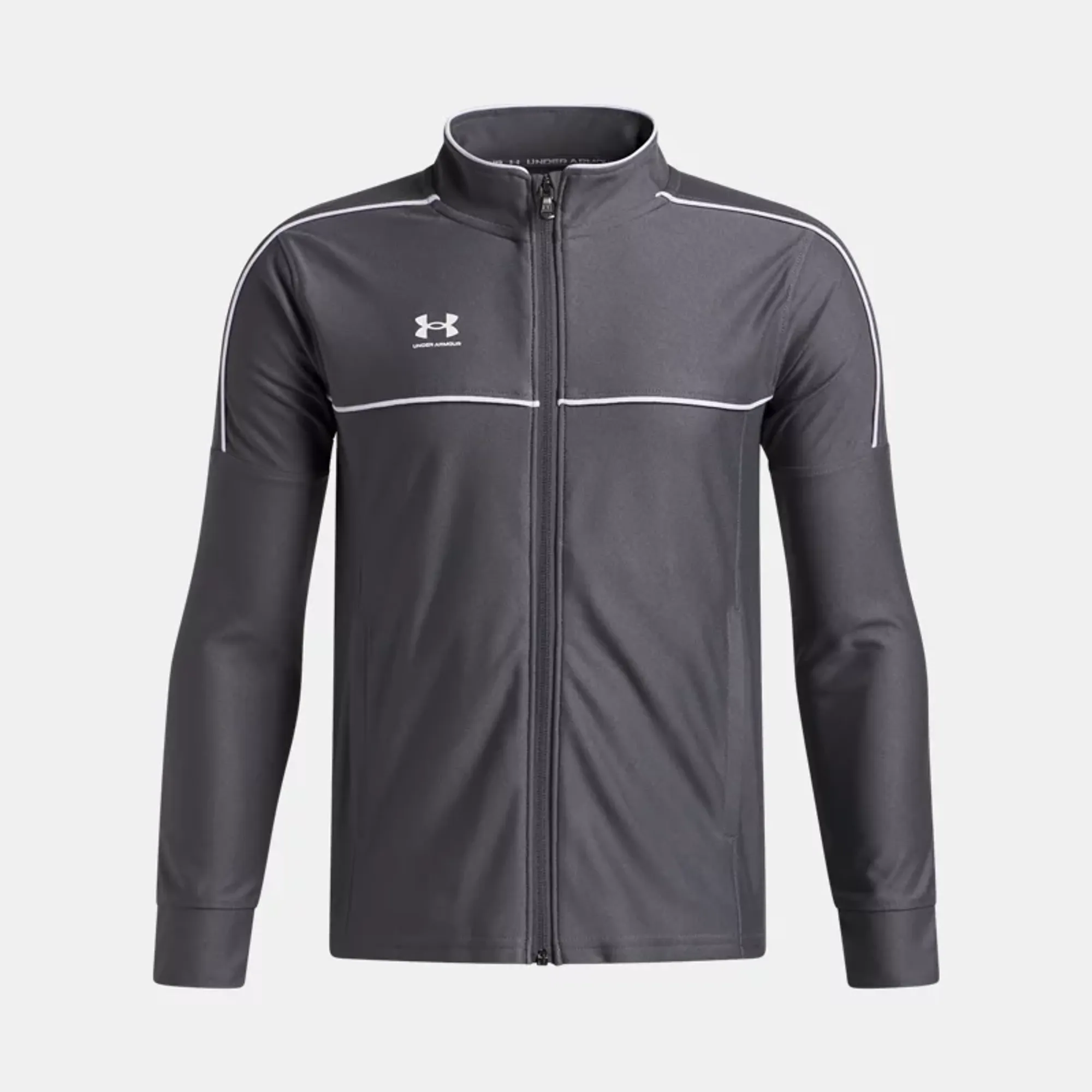 Under Armour  Challenger Track Boys' Jacket Castlerock / White YLG (59 - 63 in)