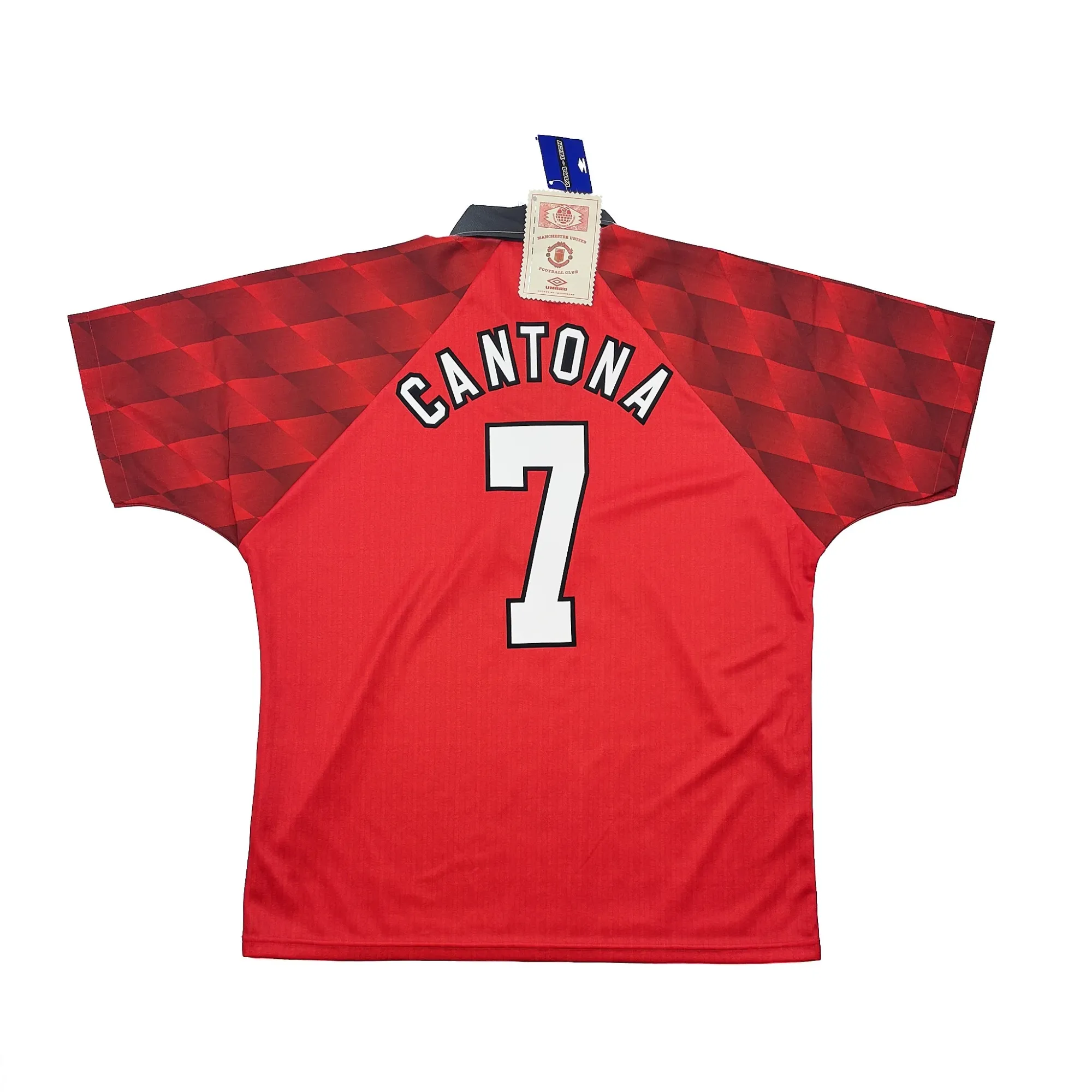 1996/98 Manchester United Cantona #7 *Bnwt* Home Shirt (L) Umbro