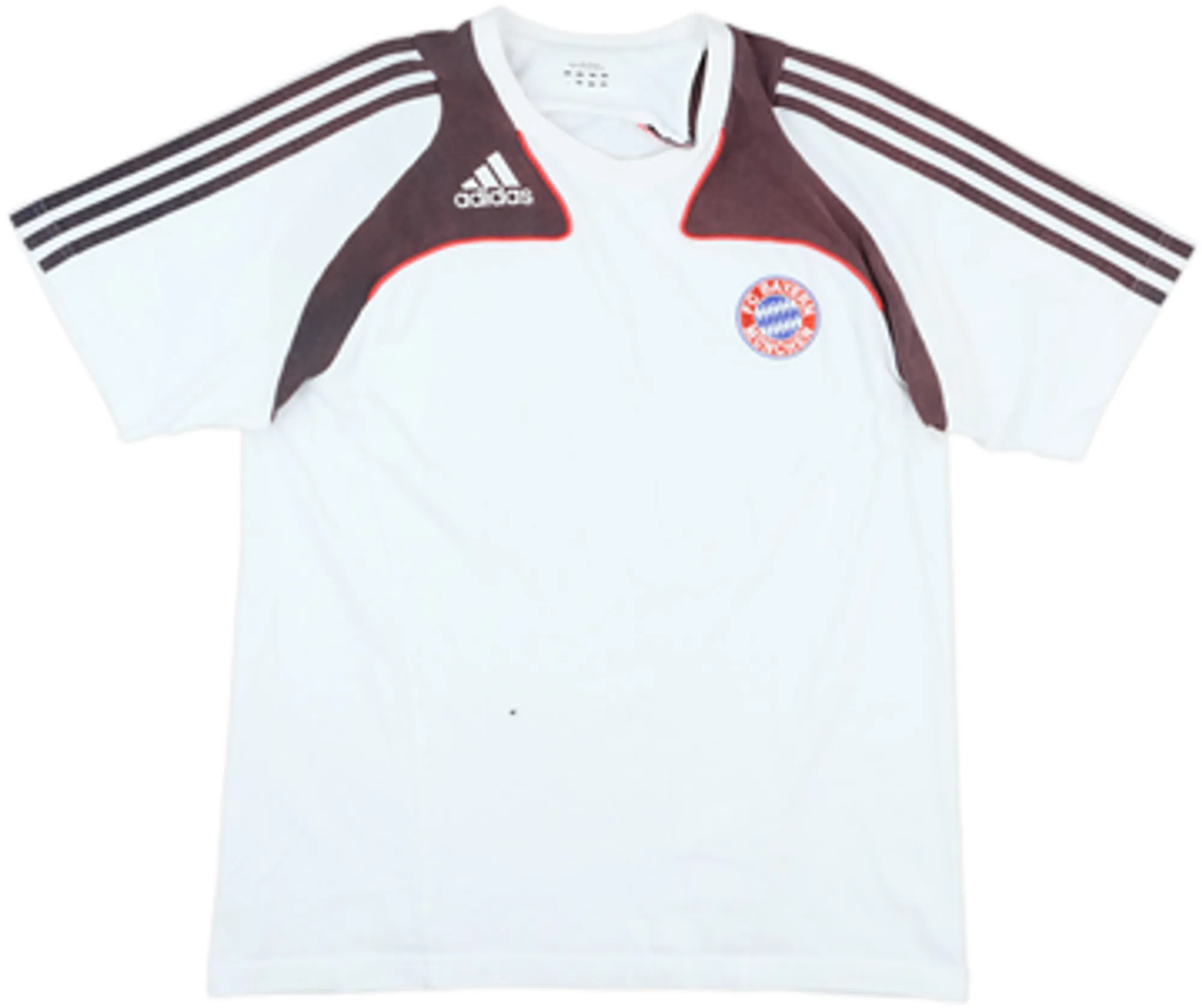 2008-09 Bayern Munich adidas Cotton Tee - 7/10 - (M)