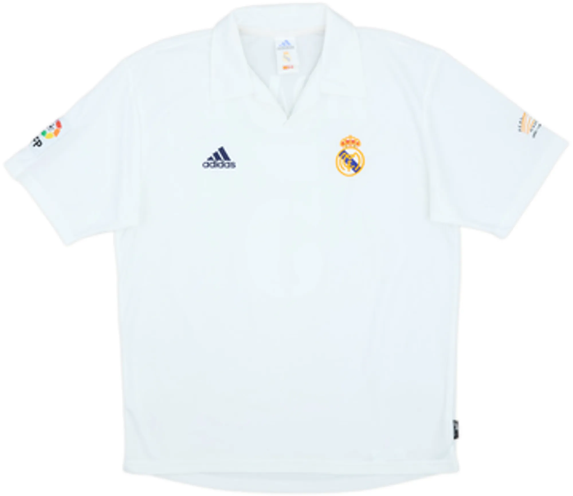 2001 Real Madrid Home Shirt Zidane #5 - 9/10 - (M)