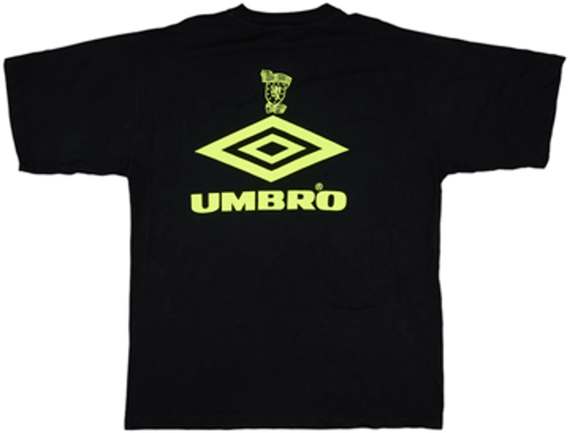 1996-97 Scotland Umbro 'Euro 96' Graphic Tee - 8/10 - (XXL)