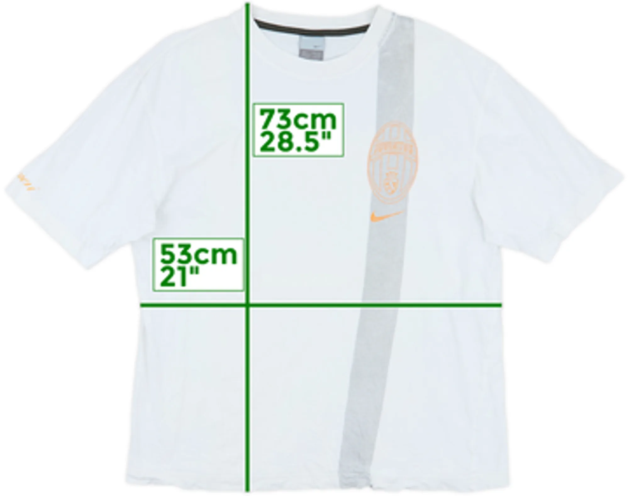 2007-08 Juventus Nike Cotton Tee - 6/10 - (L)