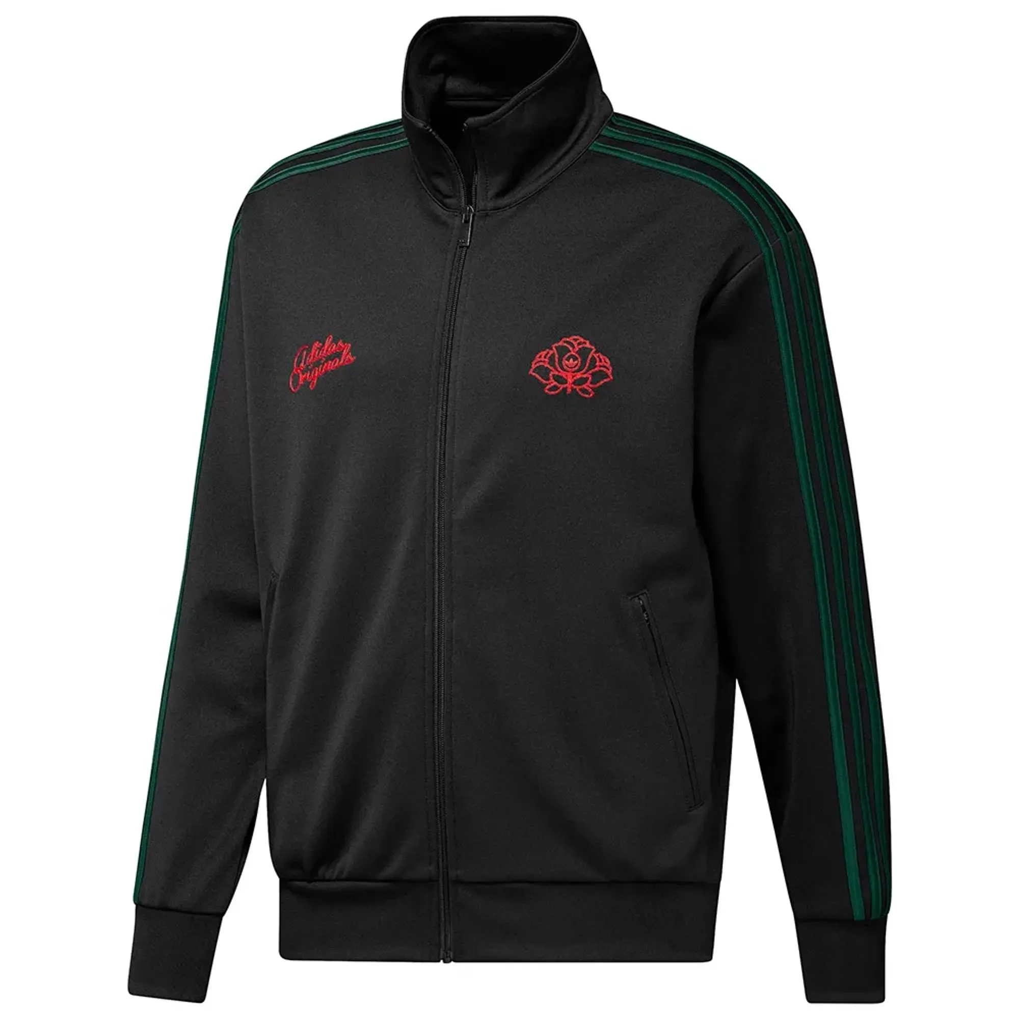 Adidas Originals Firebird Roses Full Zip Sweatshirt