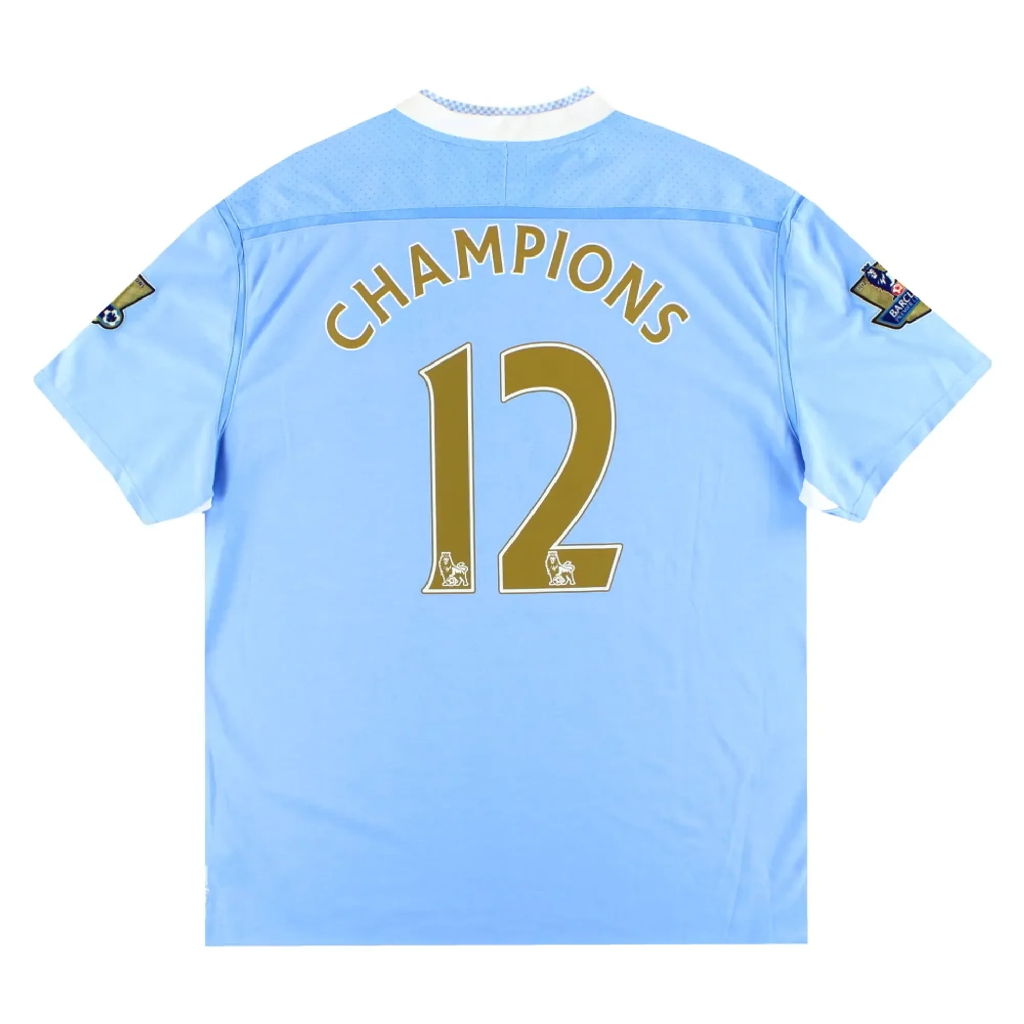 2011-12 Manchester City Umbro Home Shirt Champions #12 *w/tags* XXL - Manchester City / w/tags 