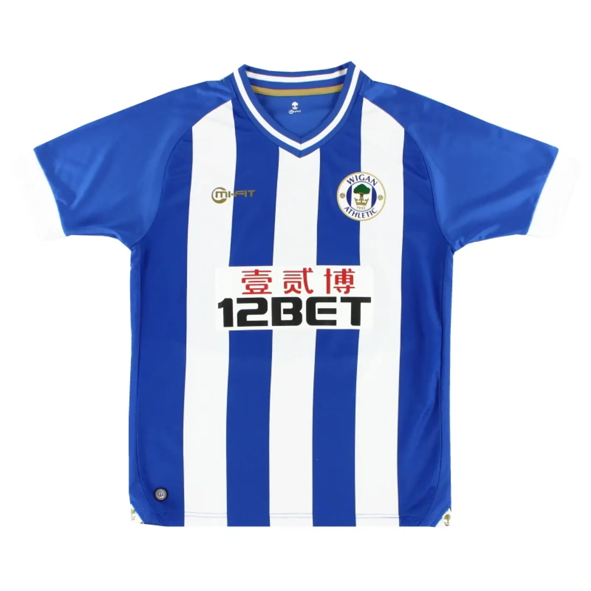 2013-14 Wigan Mi-Fit Home Shirt M - Wigan / Excellent 