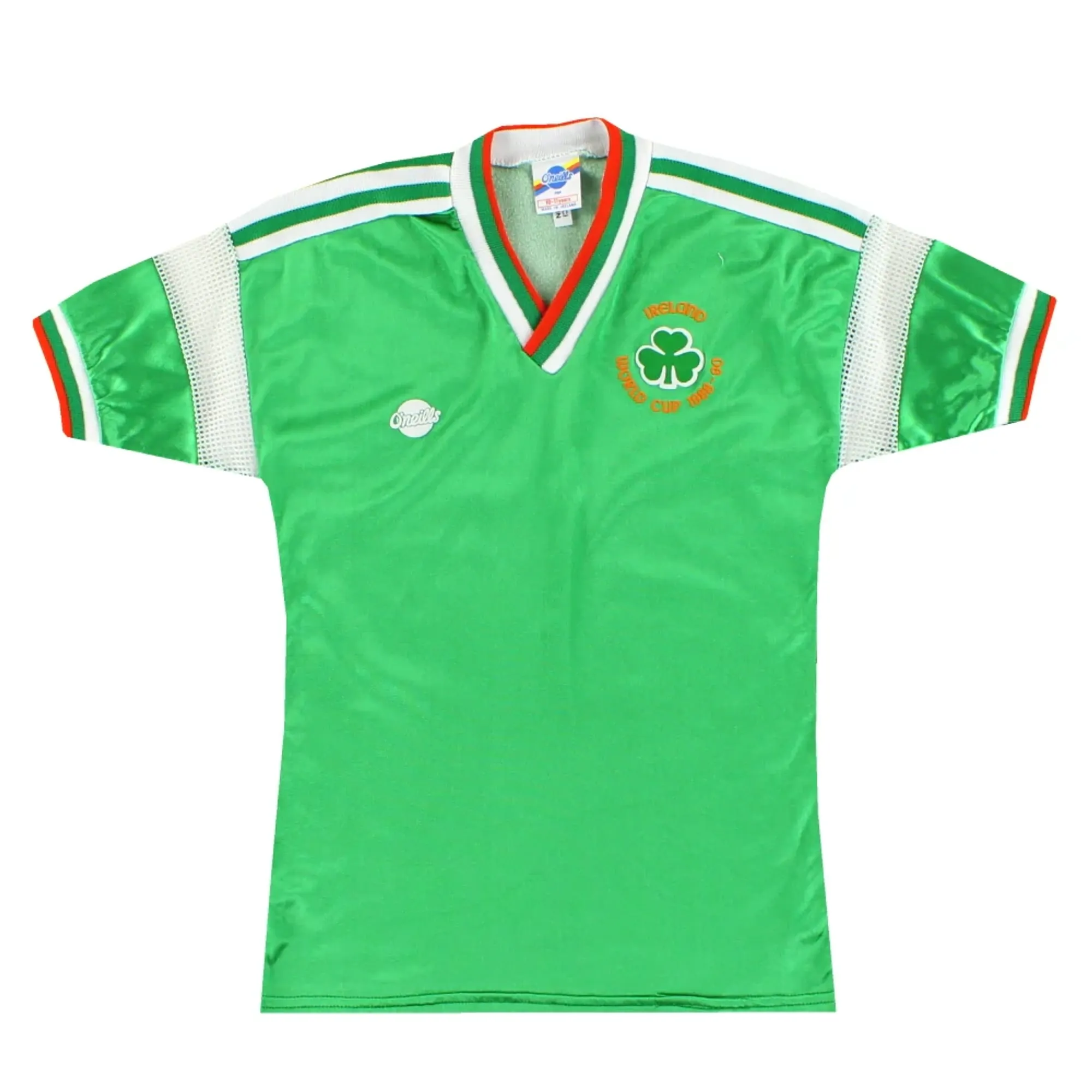 1988 Ireland O'Neills Fan Home Shirt *Mint* Y - Ireland / Mint 