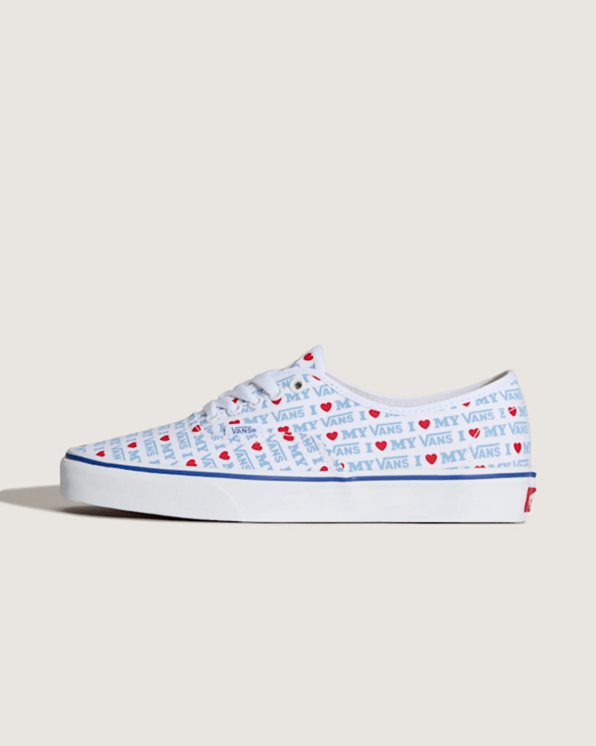 Vans - I Love My Vans Authentic Shoes, Man, White