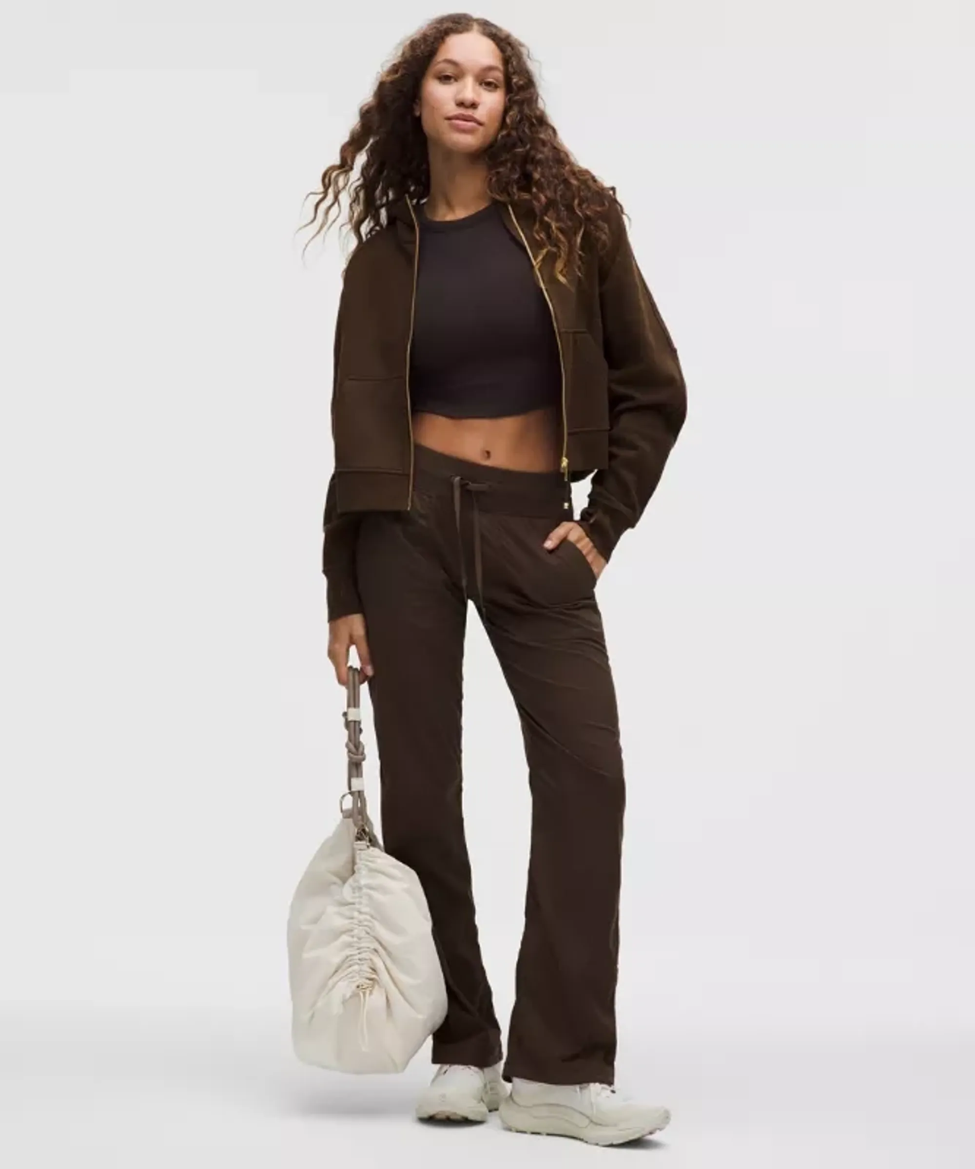 lululemon – Women's Dance Studio Mid-Rise Pants Regular – Color Brown – Size 0