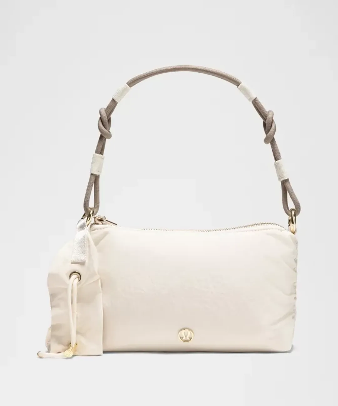 lululemon – Ruched Shoulder Bag Mini 1.5L – Color Grey/White 