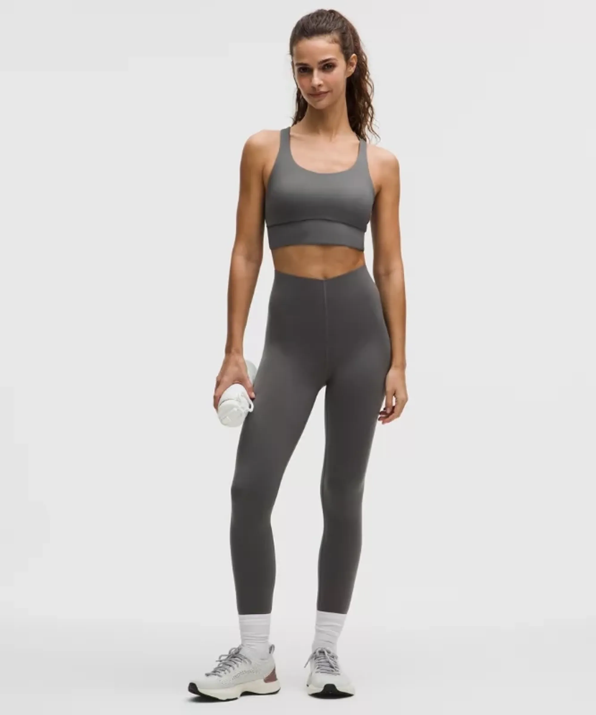 lululemon – Women's Glow Up Super-High-Rise Tight Leggings – 25" – Color Grey – Size 0