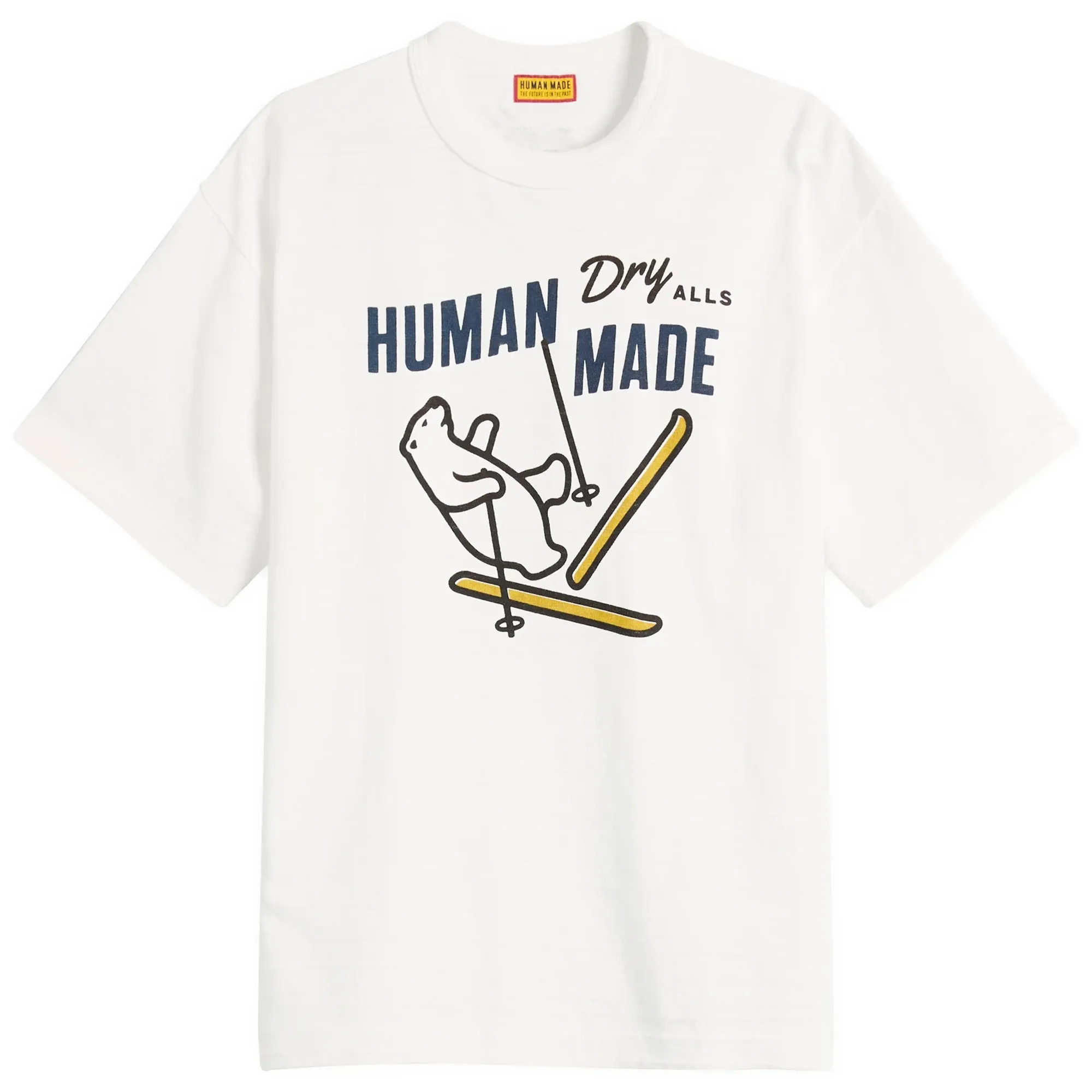 Human Made Men's Polar Bear Ski T-Shirt White