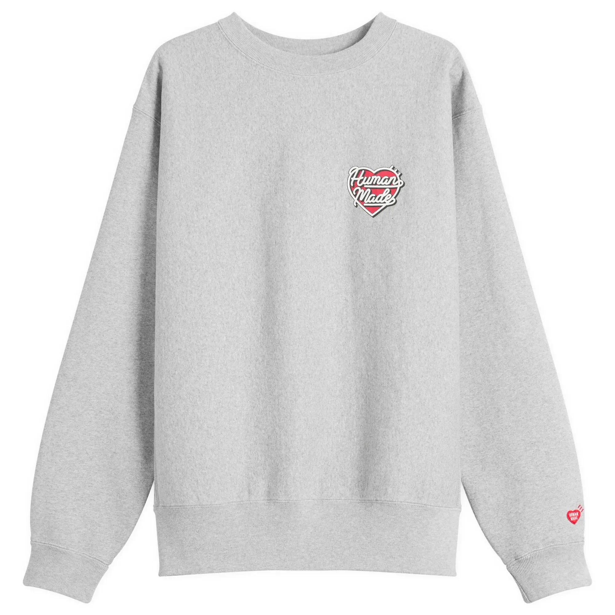 Human Made Men's Heart Heavyweight Sweatshirt Gray