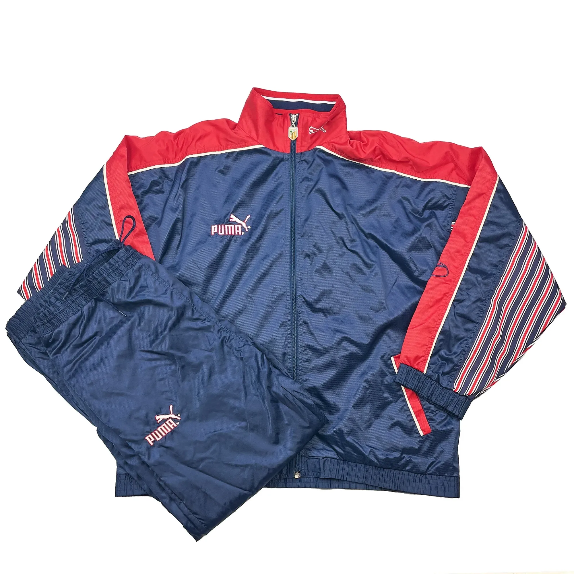 1994/96 Atletico Madrid Full Tracksuit (L) Puma | Cult Kits